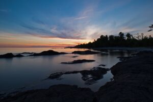 coast silhouettes dark 4k 1692181428