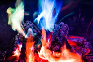 fire night camping dark 4k walpaper 1692028047