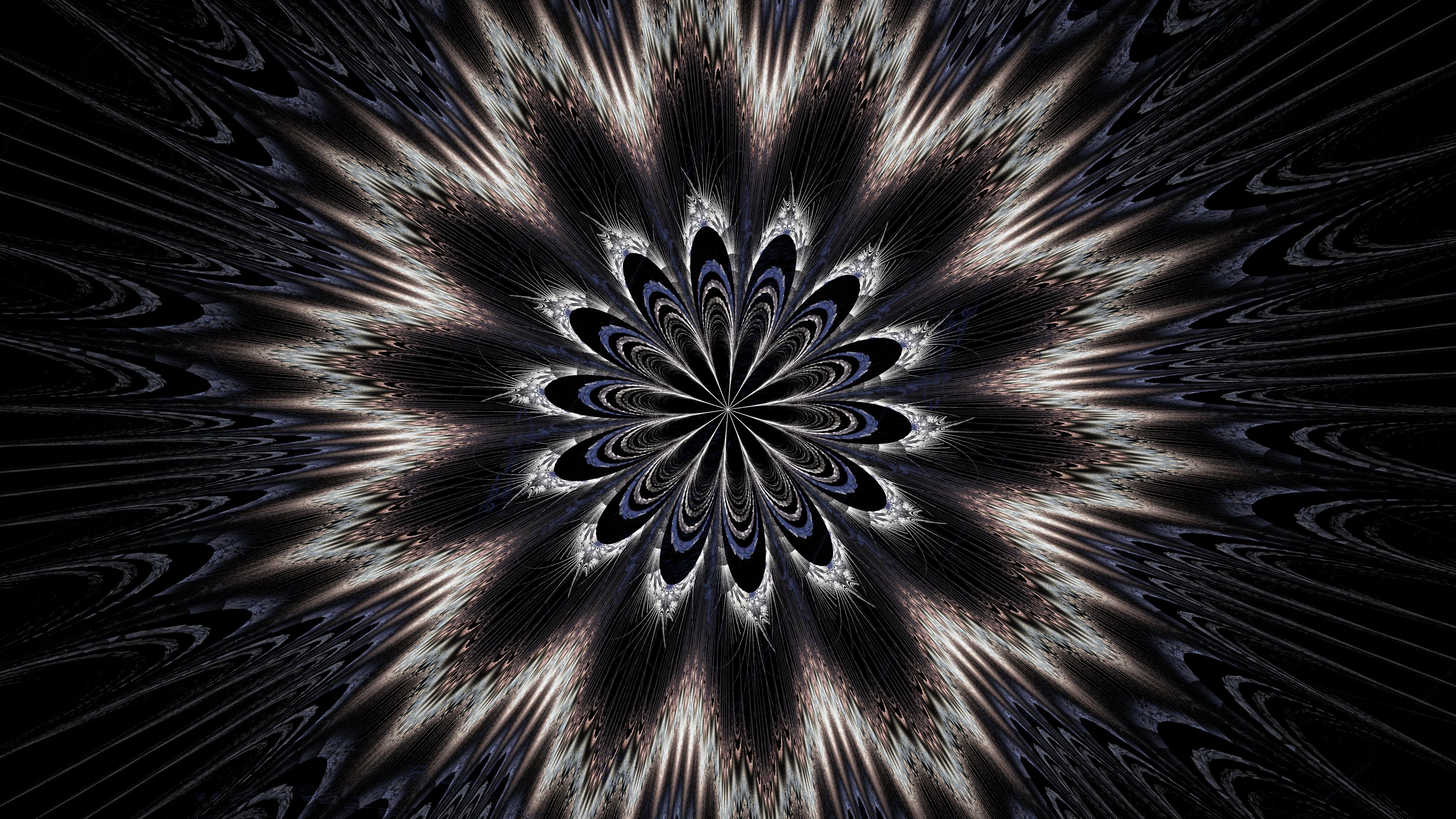 fractal kaleidoscope symmetry abstraction 4k 1691670468