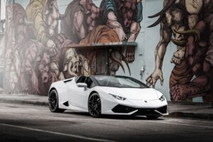 lamborghini huracan white 4k 1692268973