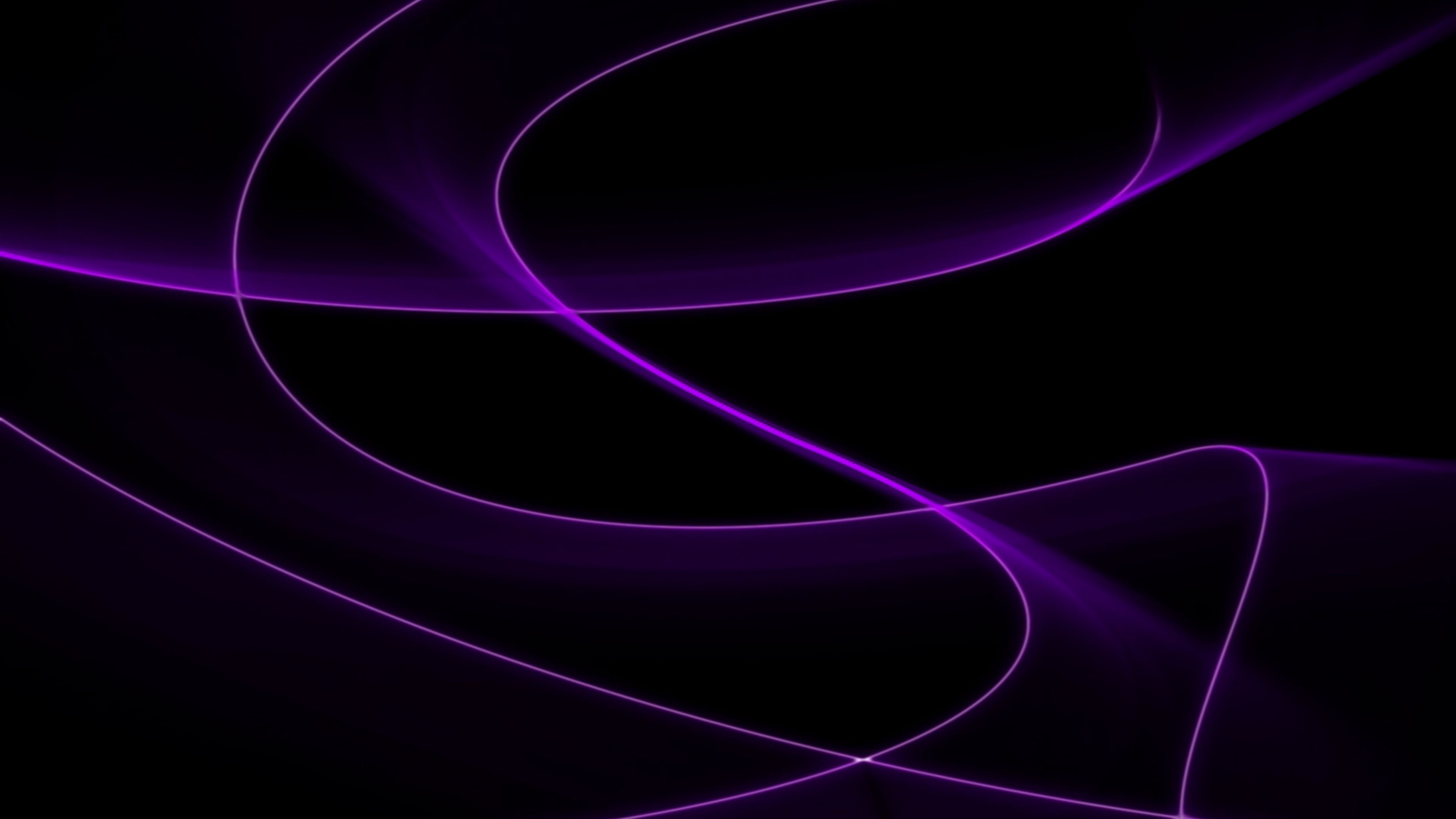 lines waves abstraction dark purple 4k 1691686546