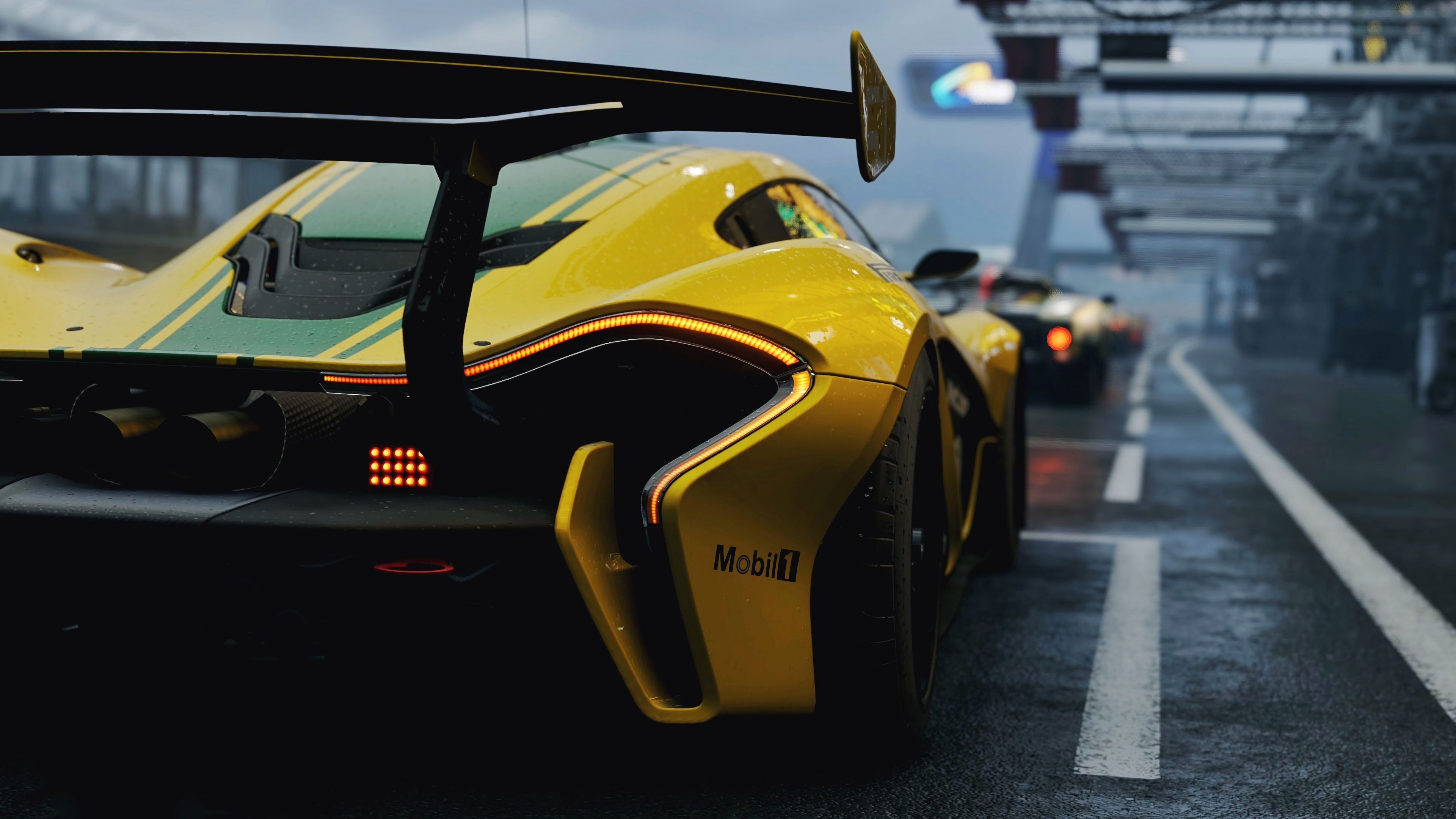 mclaren p1 gtr mclaren p1 mclaren sports car rear view 4k 1691771365