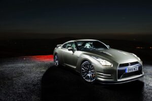 nissan gt r side view night 4k 1691828527