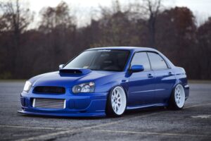 subaru impreza wrx sti subaru tuning blue 4k 1691828527