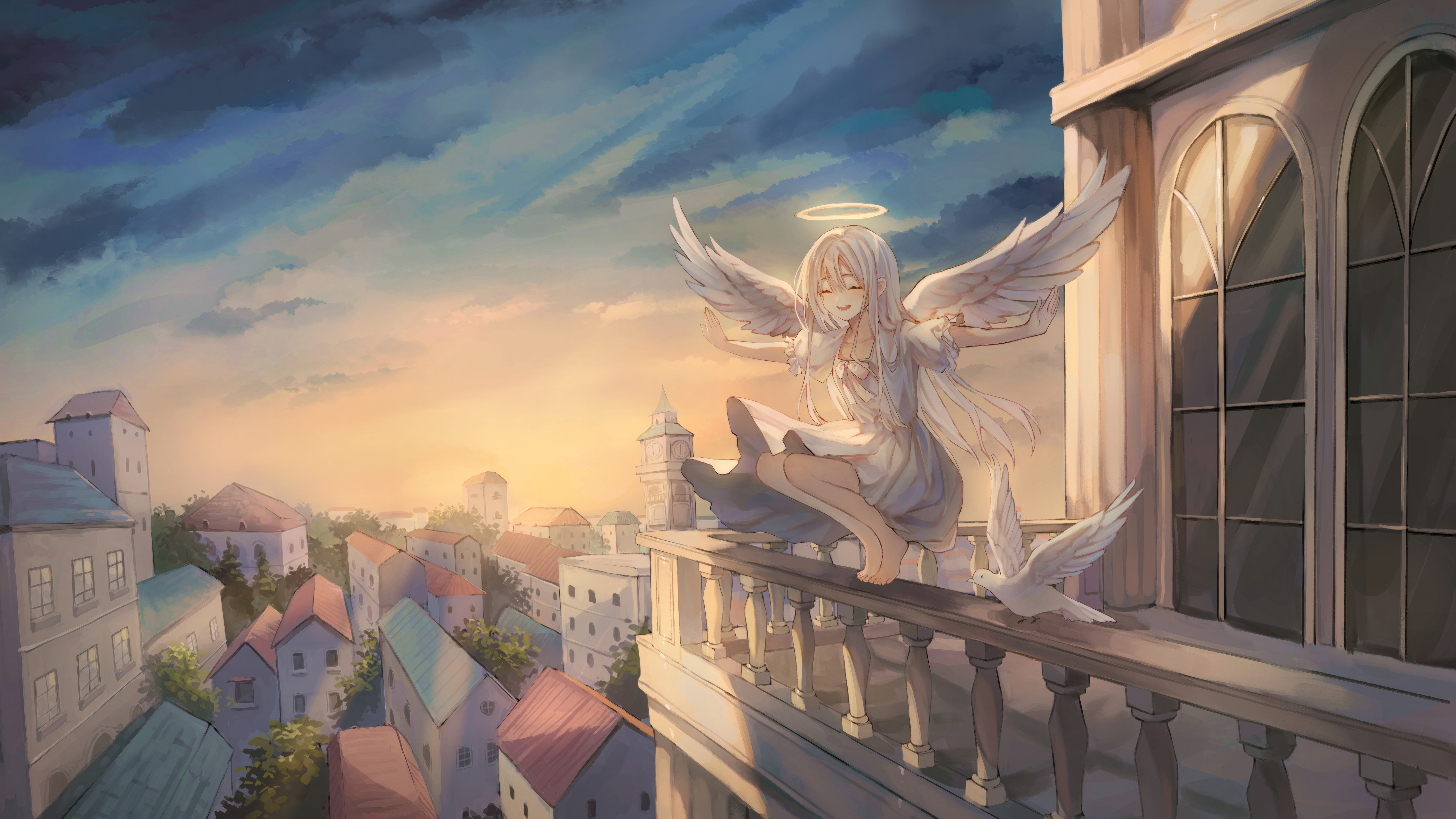 anime girls wings unfold in glory 1695936976