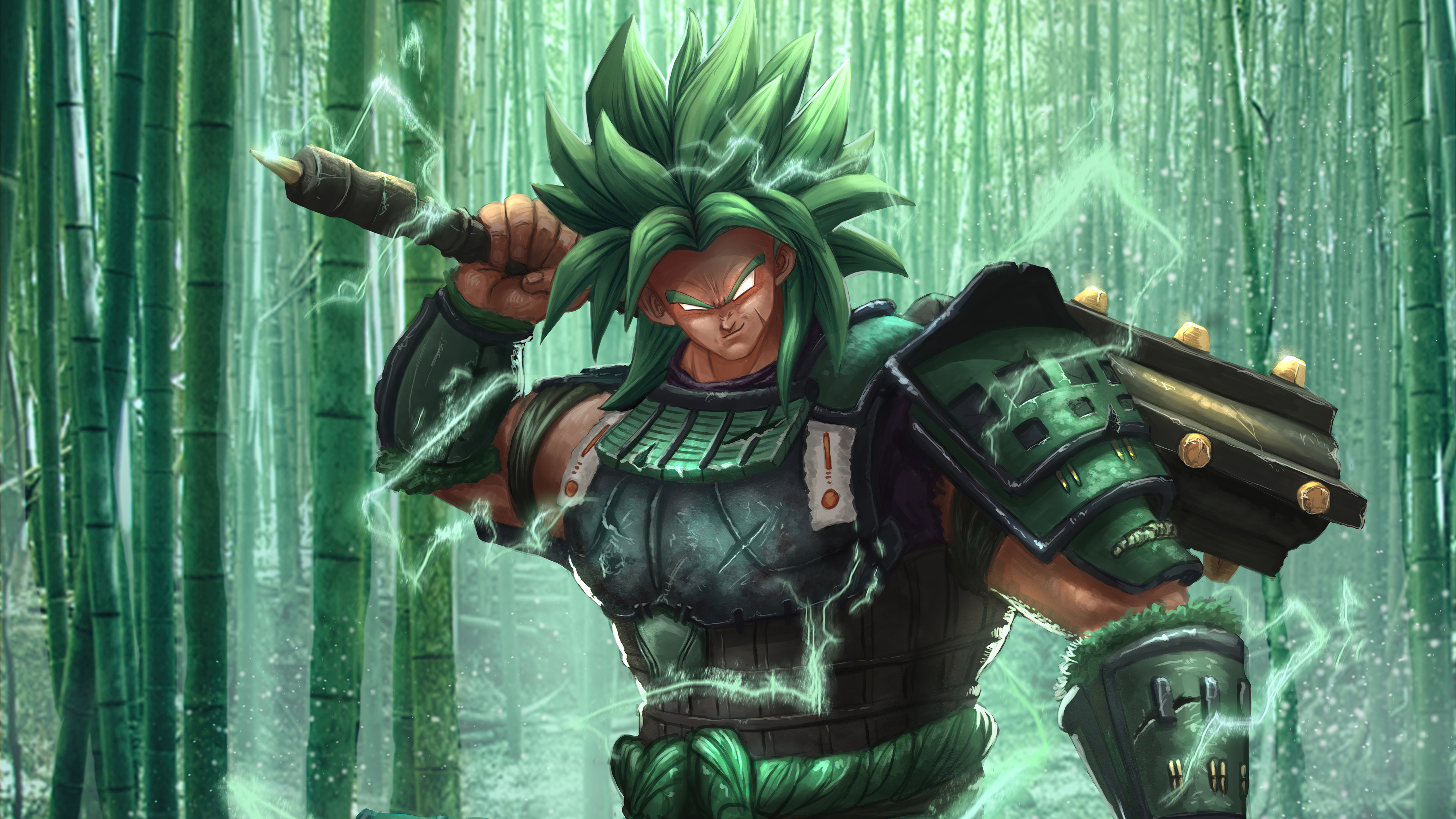 dragon ball z samurai broly 4k 1696011721