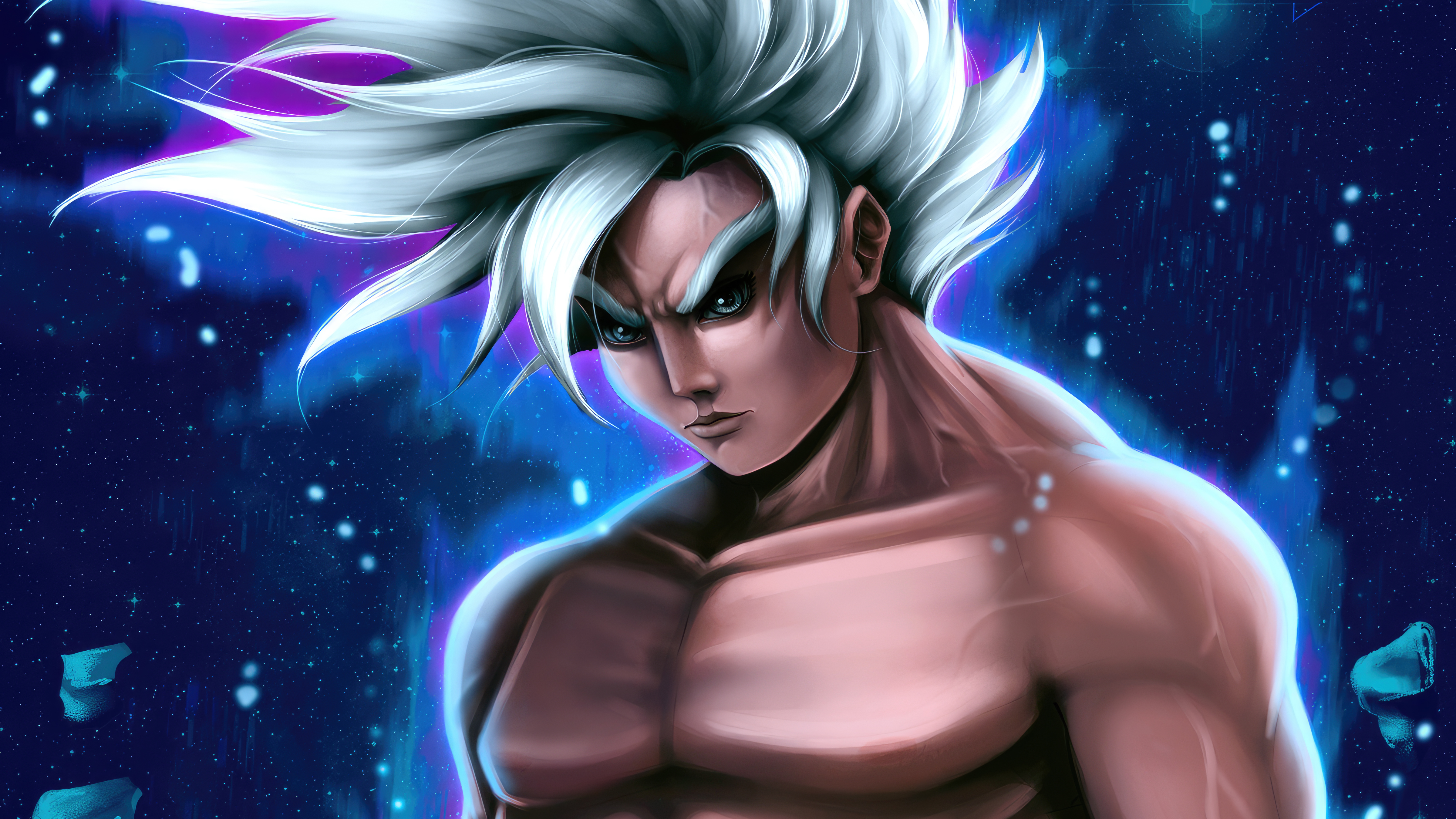 goku ultra instinct artwork 4k 1695974386