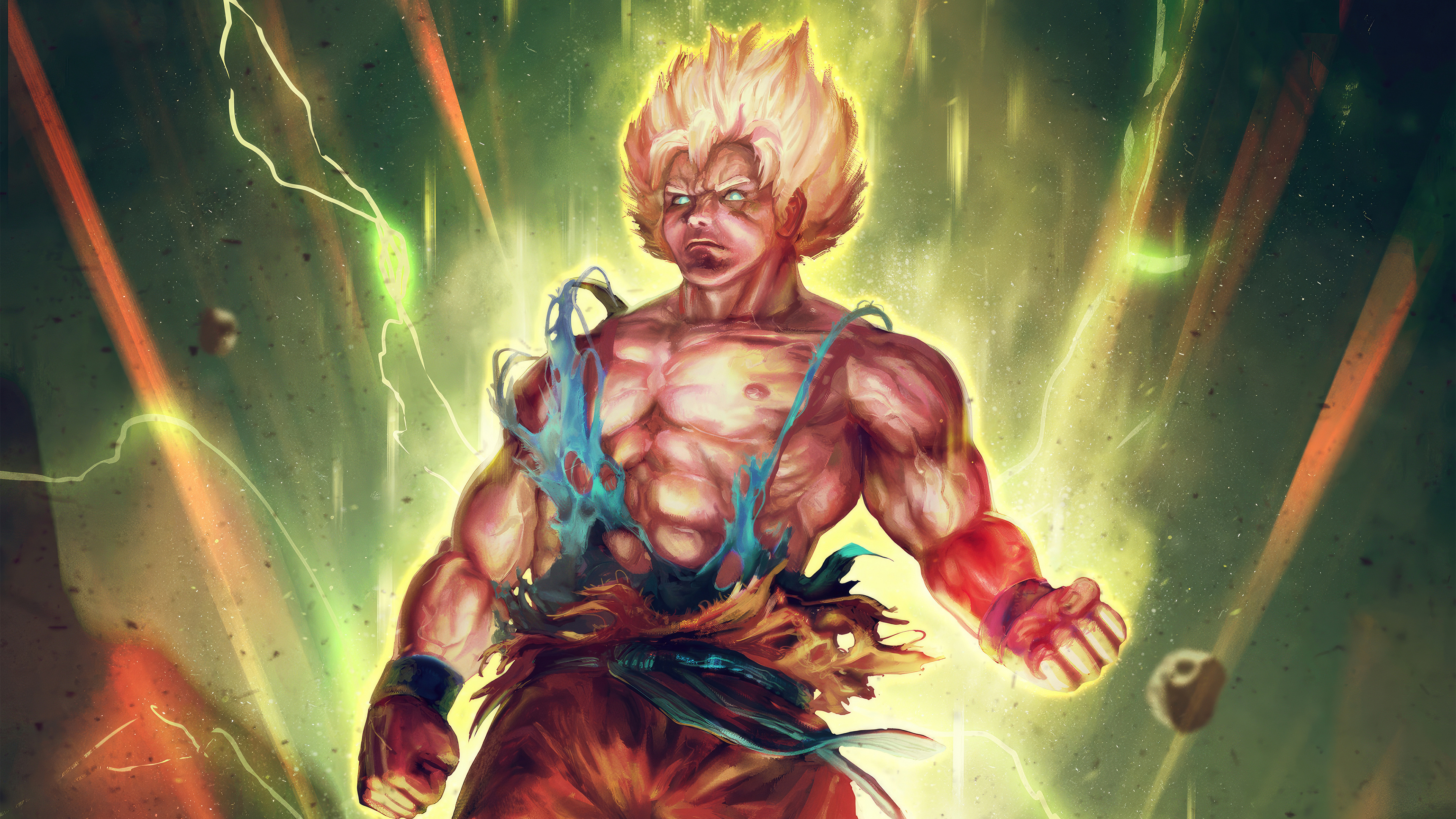 goku with unrelenting strength and power 4k 1696010734