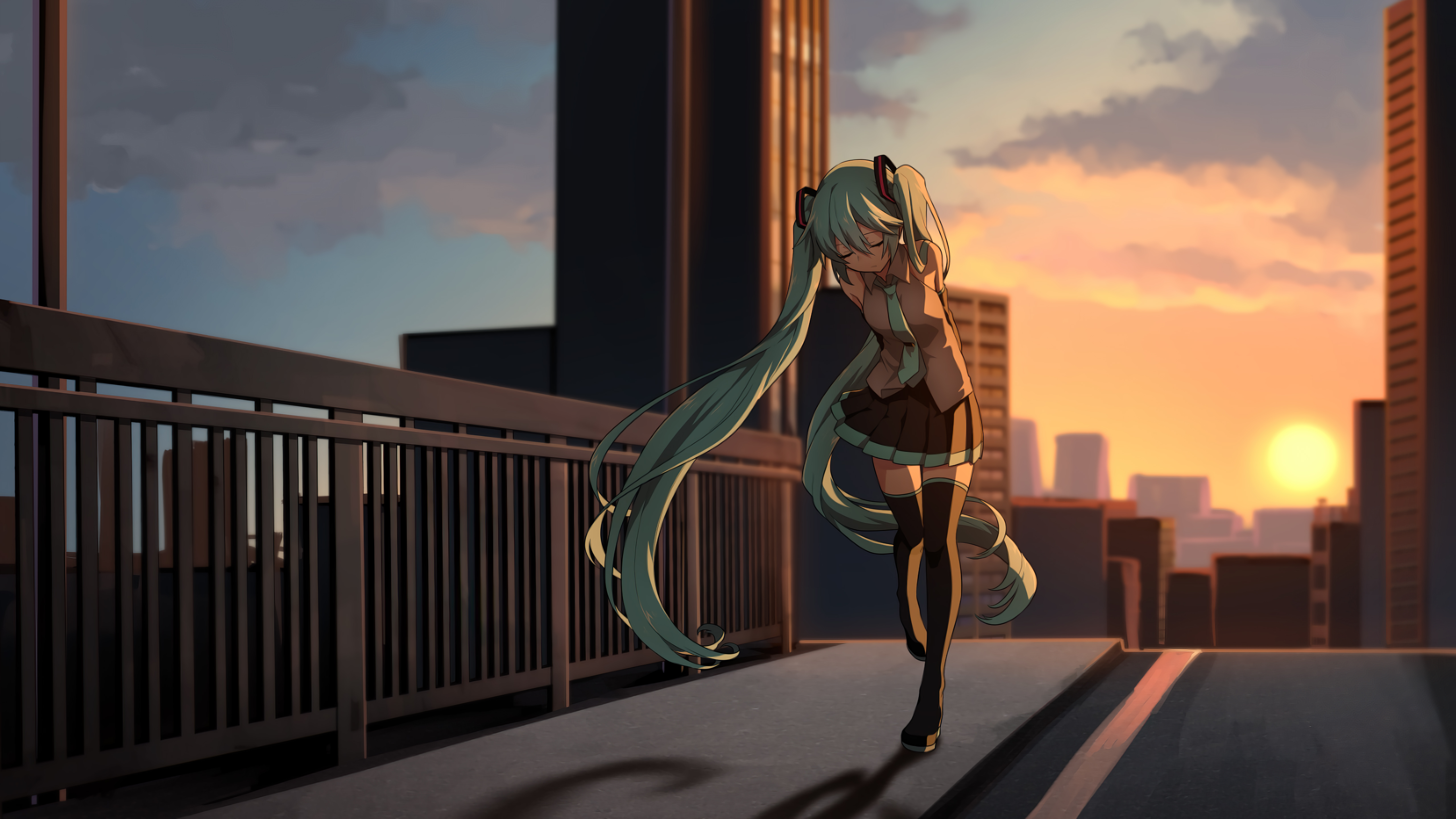 hatsune miku vocaloid 4k 1696063981