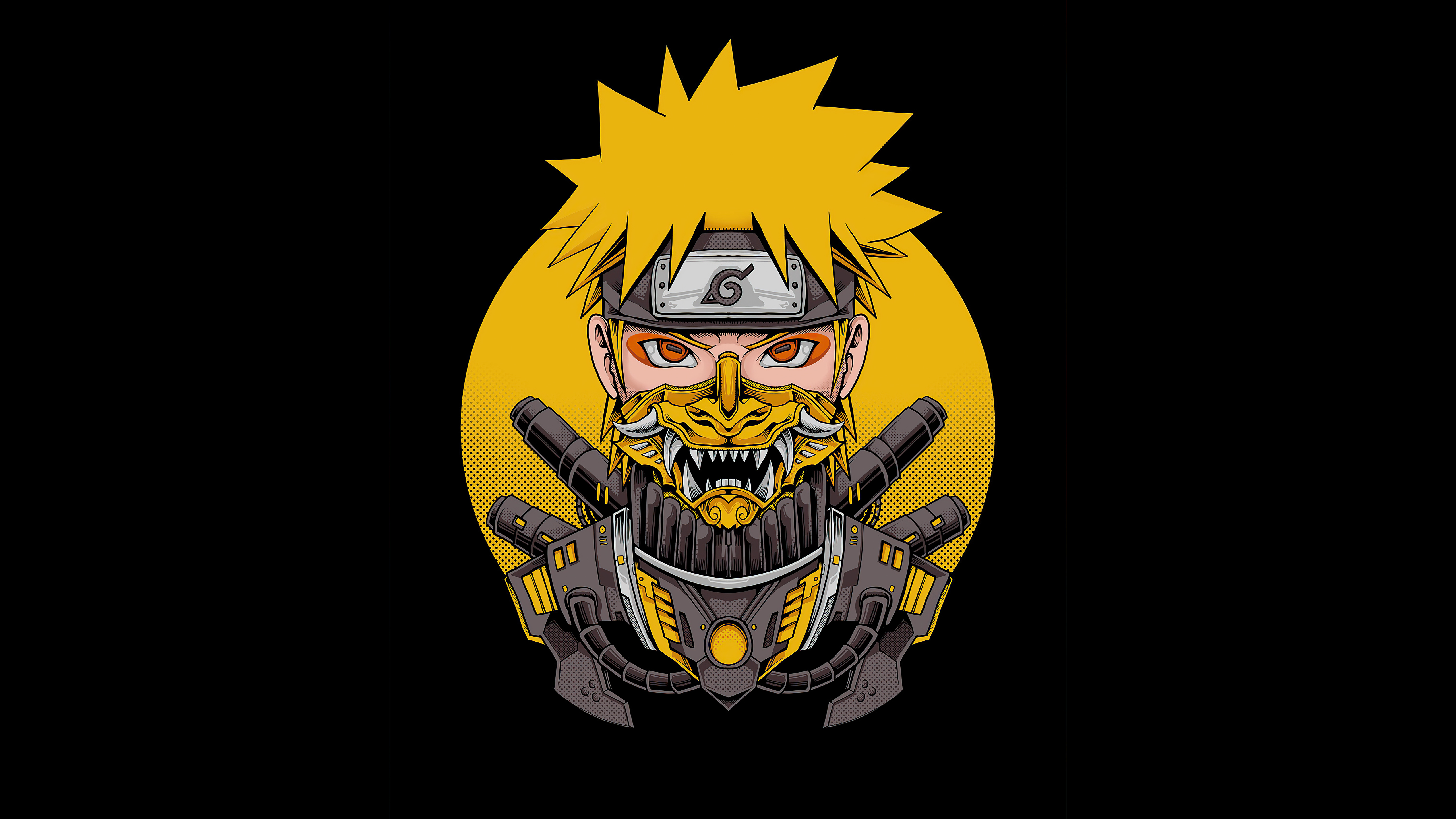 naruto uzumaki minimal 4k 1696019317