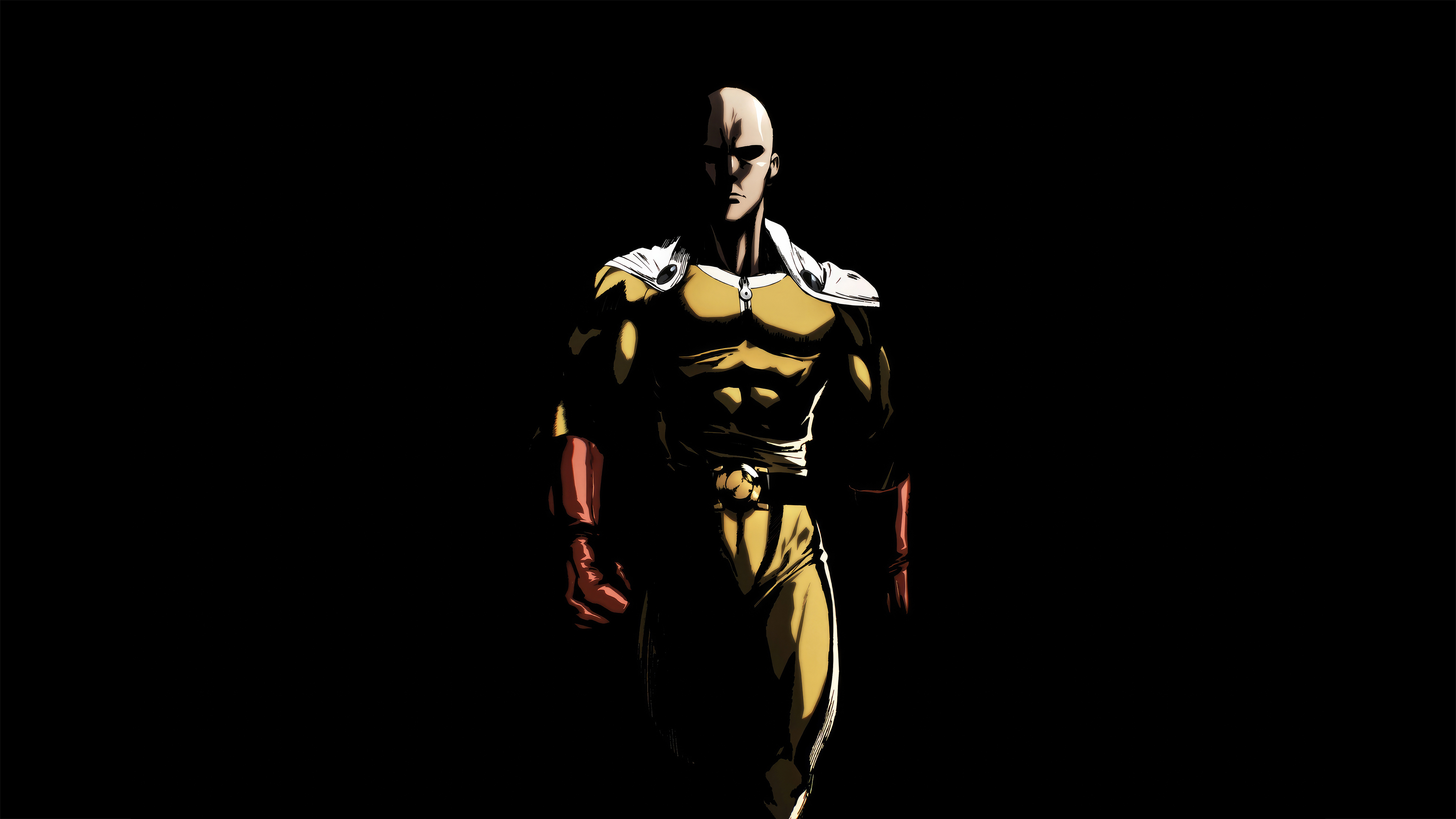 saitama one punch man oled 4k 1695906067