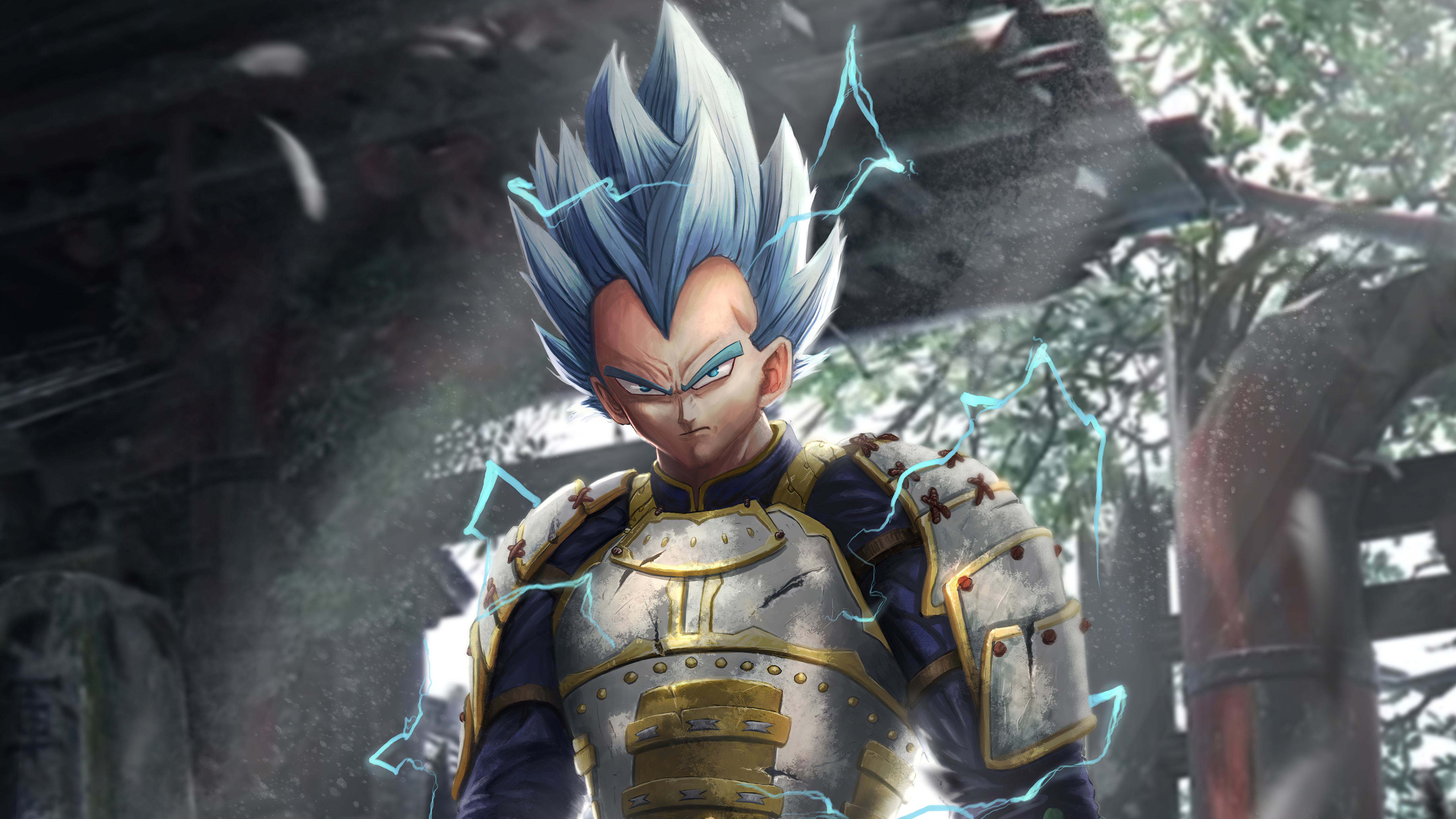 samurai vegeta dragon ball 4k 1696011721