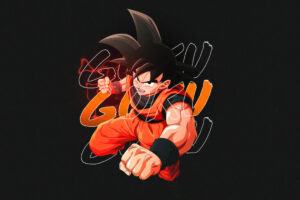 son goku dragon ball super minimal 1695927344