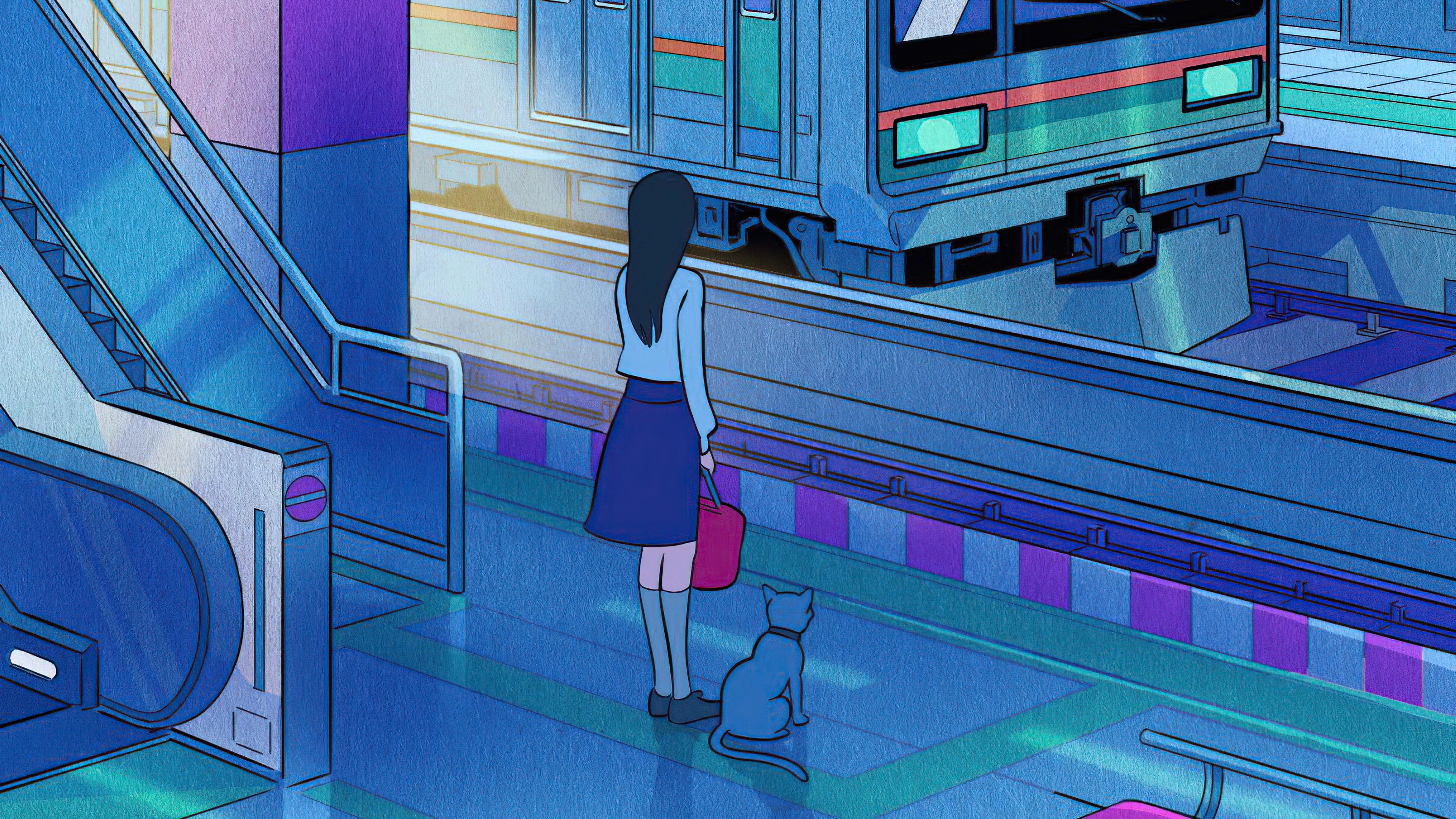 Chihiro's train journey in Spirited Away • Anime UK News