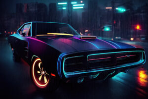 1969 dodge charger cyberpunk 4k 1698346837