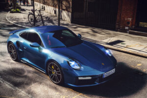 2023 blue porsche 4k 1698333800