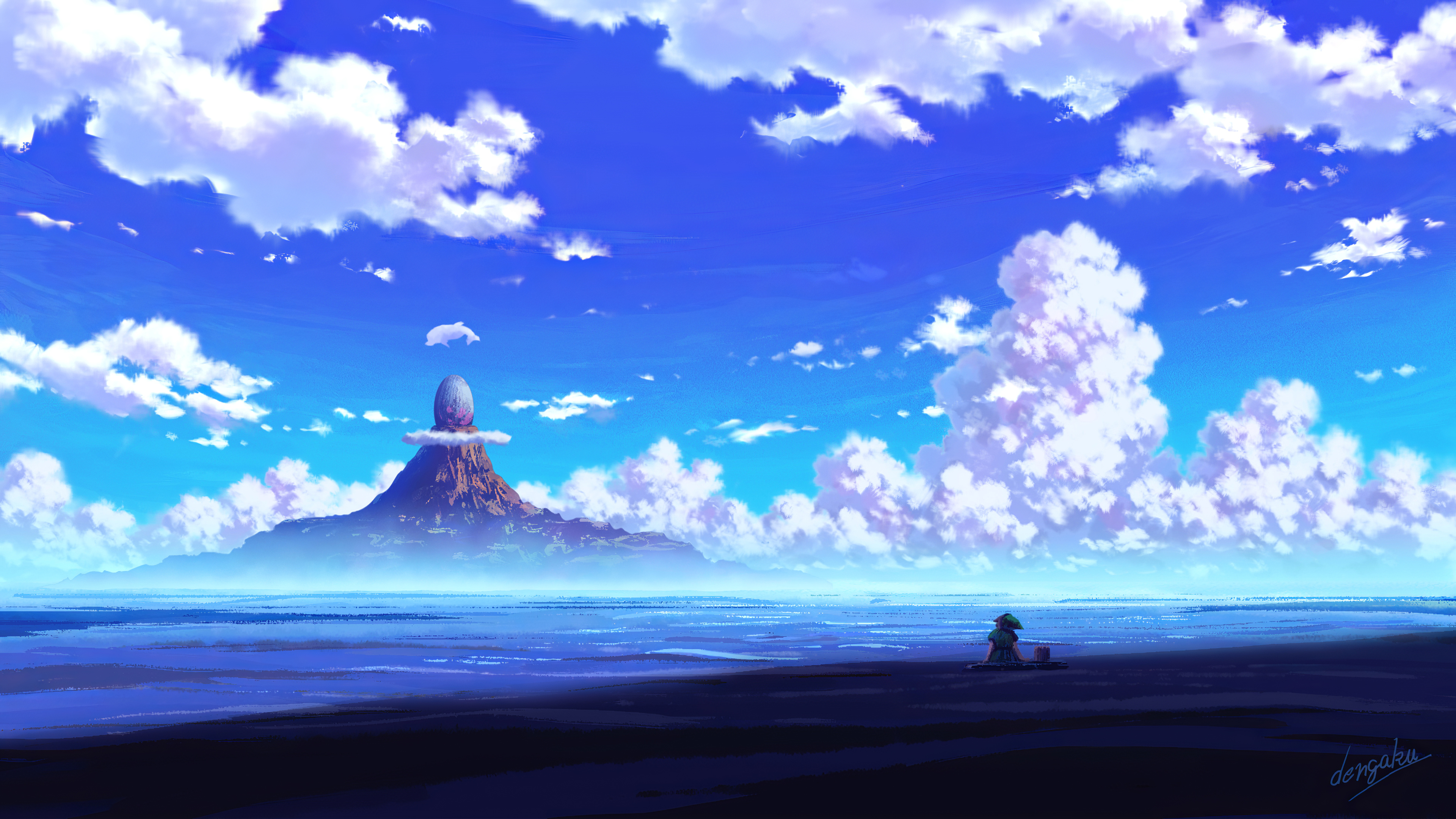 anime scenery sitting 1696805439