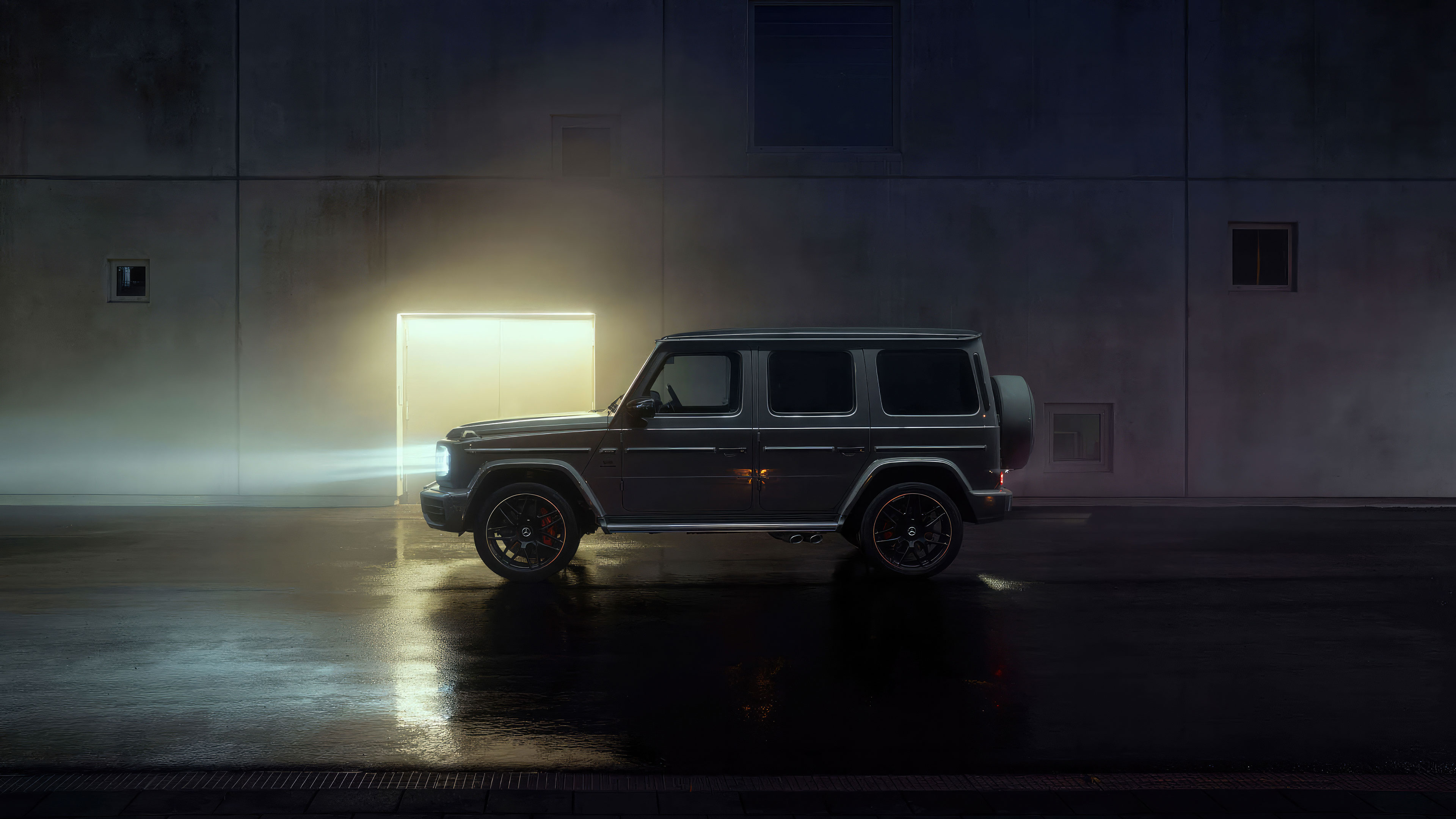 black mercedes g wagon 2023 4k 1698239646