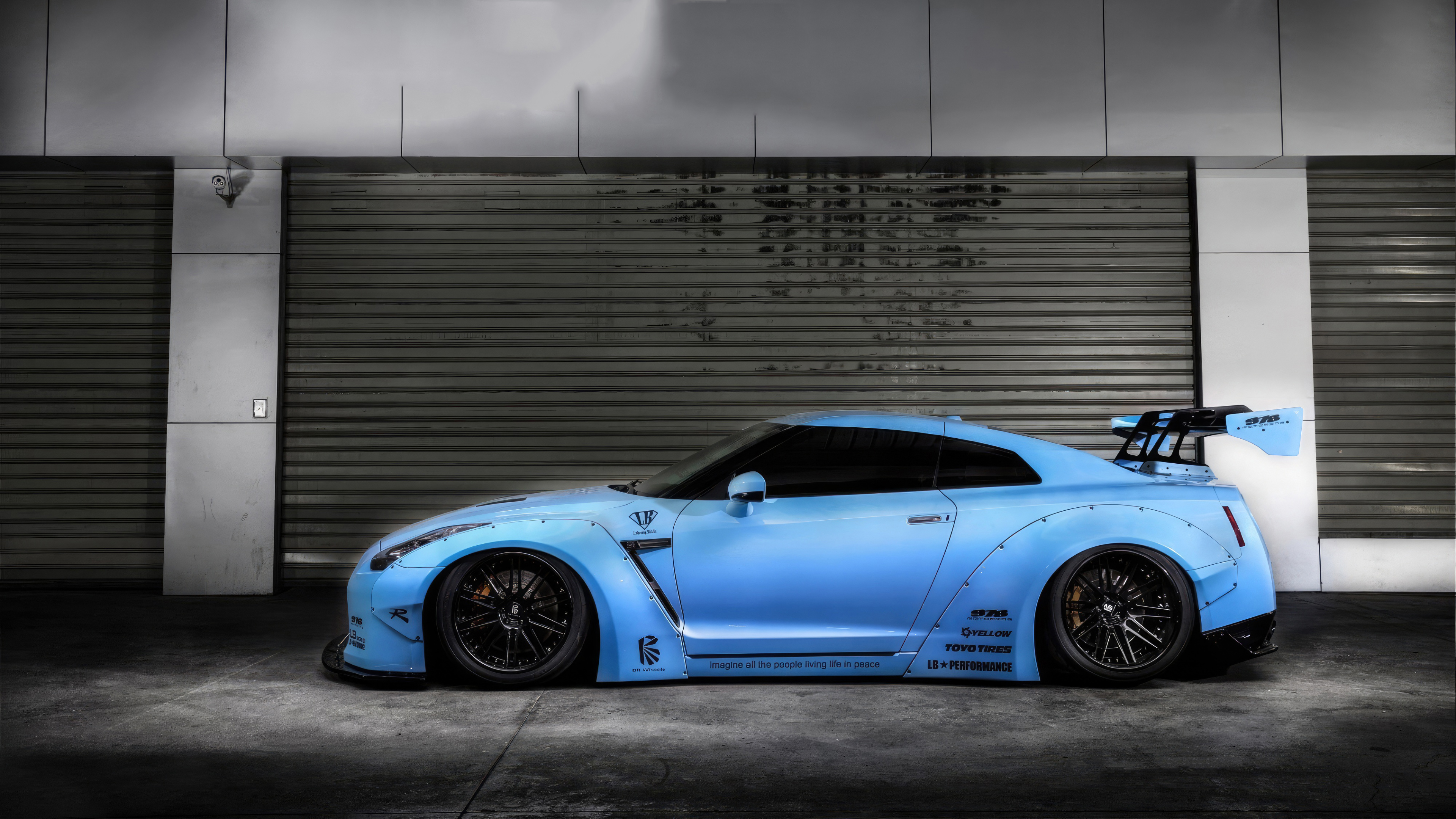 blue nissan gtr car 1698440951