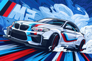 bmw m4 artwork 4k 1697929730