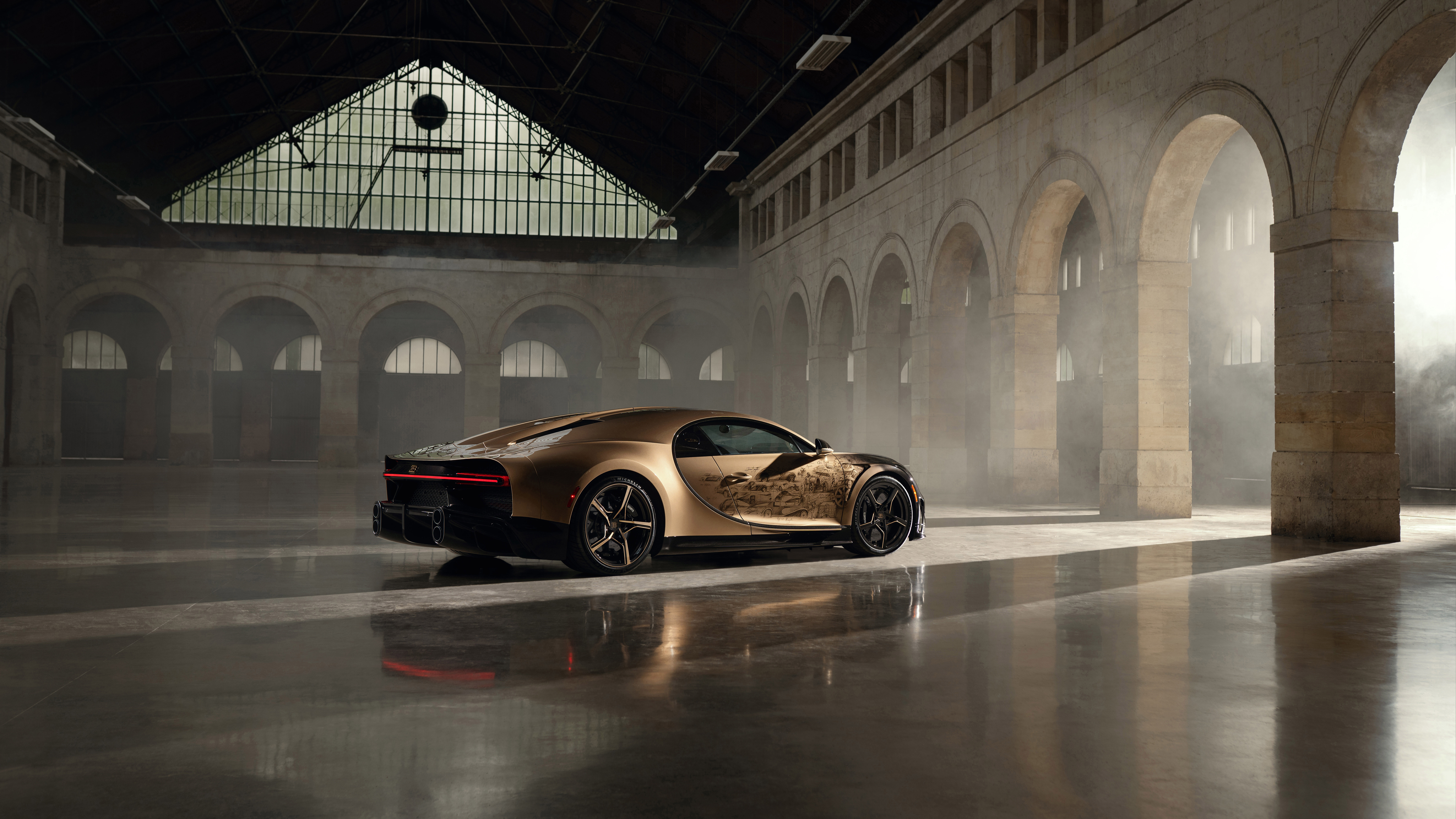 bugatti chiron super sport golden era 4k 1697983858