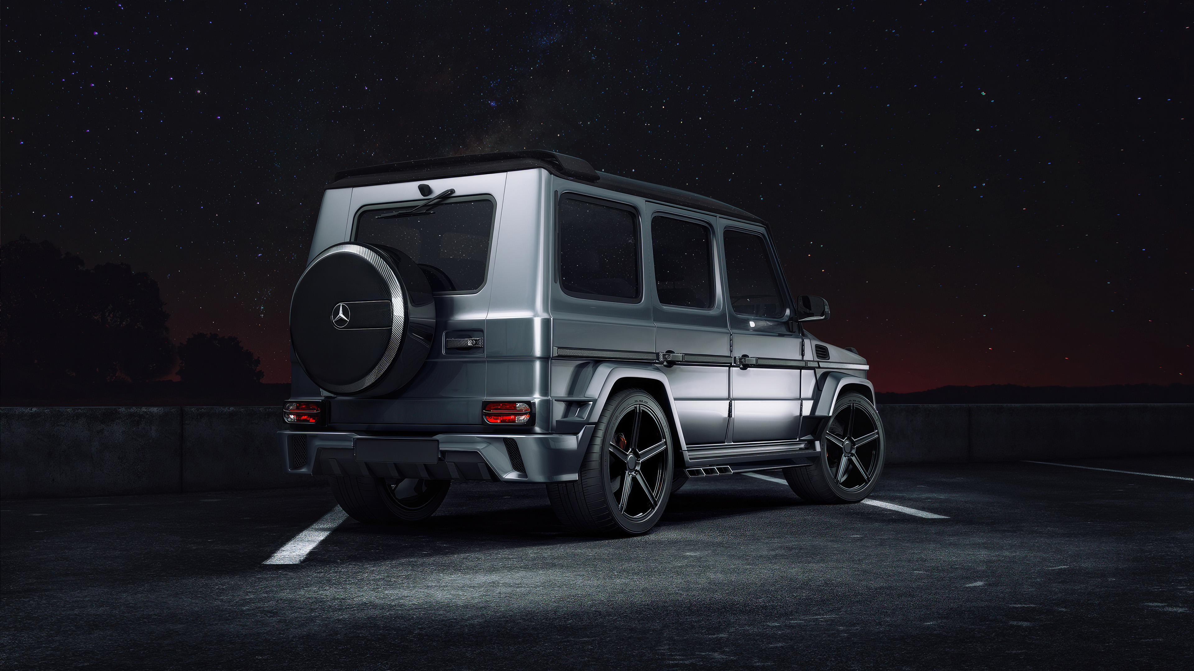 elegance the grey g wagon 4k 1698179731