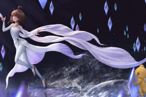 elsa frozen anime character 1696363872