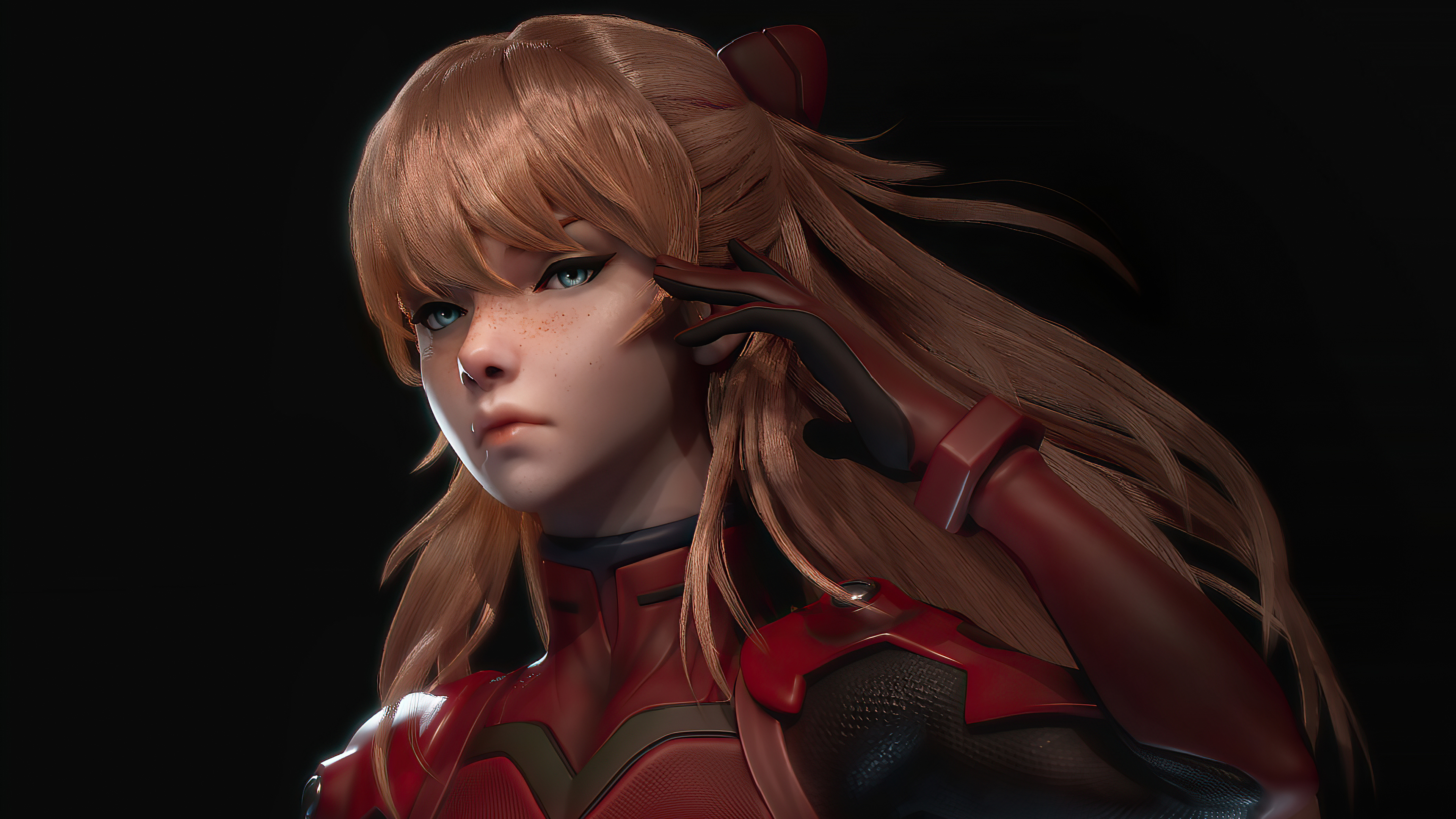 evangelion asuka langley cgi art 1696367897