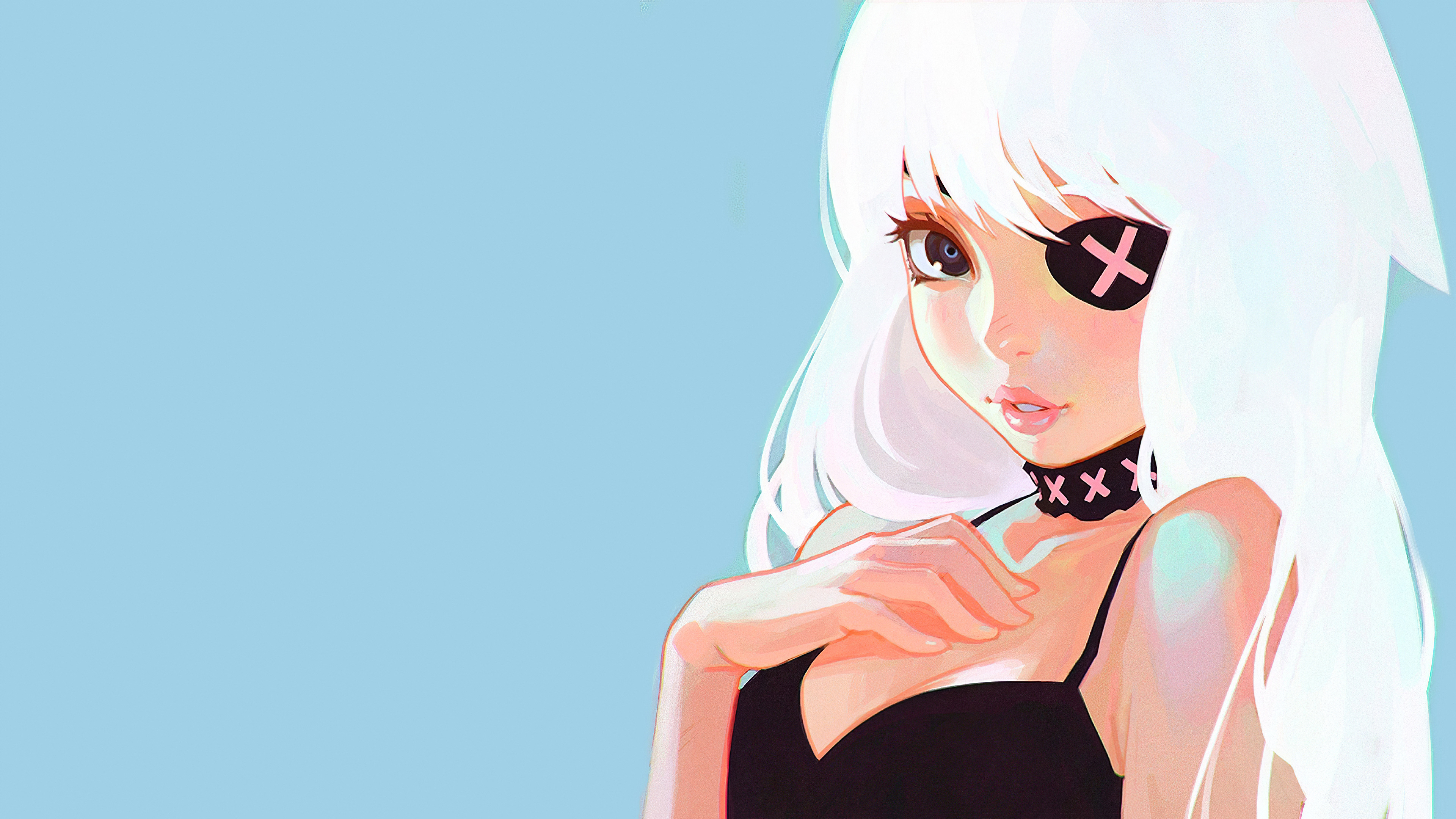 Love, Chunibyo & Delusions Anime Eyepatch, Anime, love, black Hair png |  PNGEgg