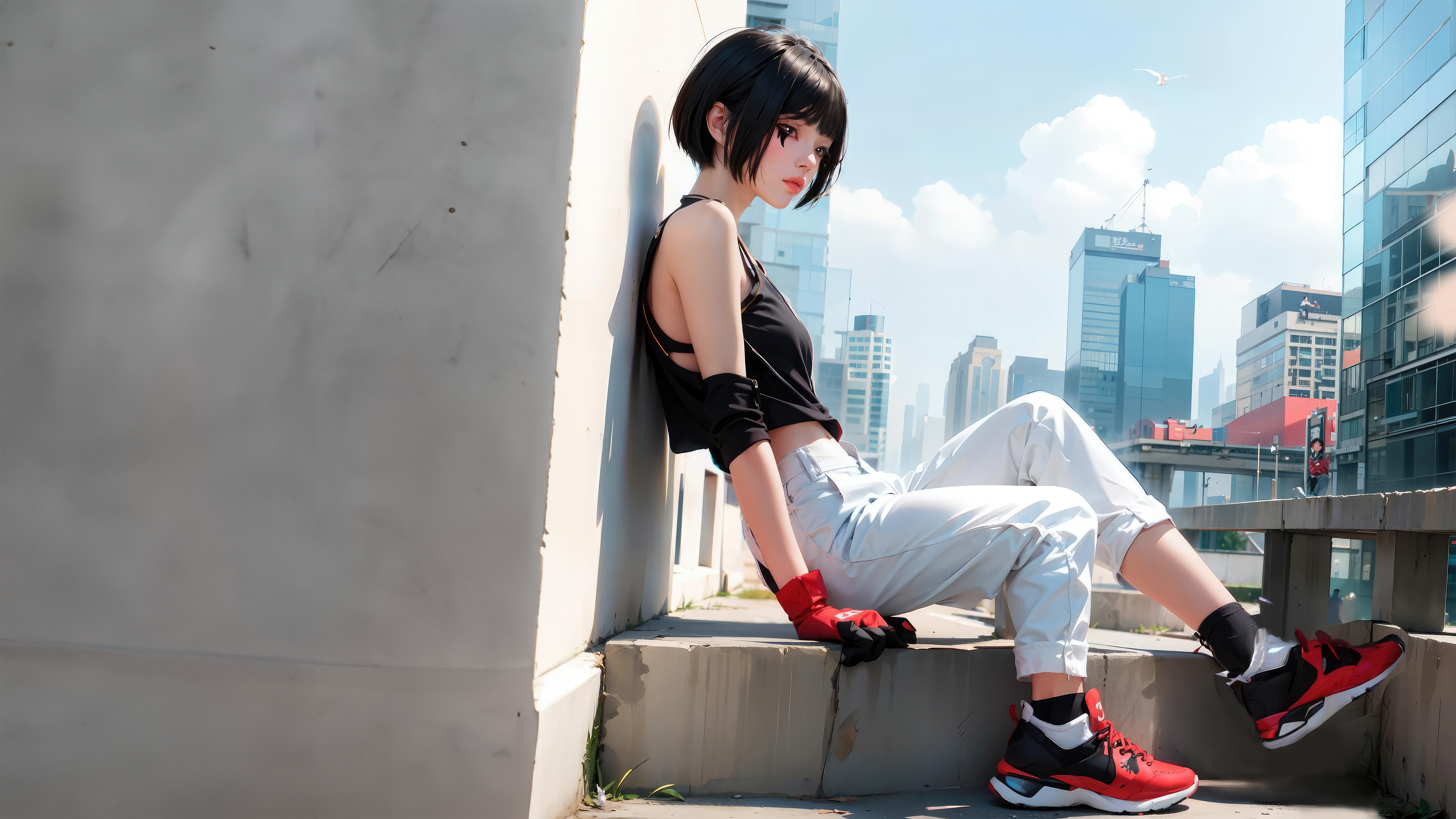 faith connors mirrors edge fanart 2023 4k 1698777255