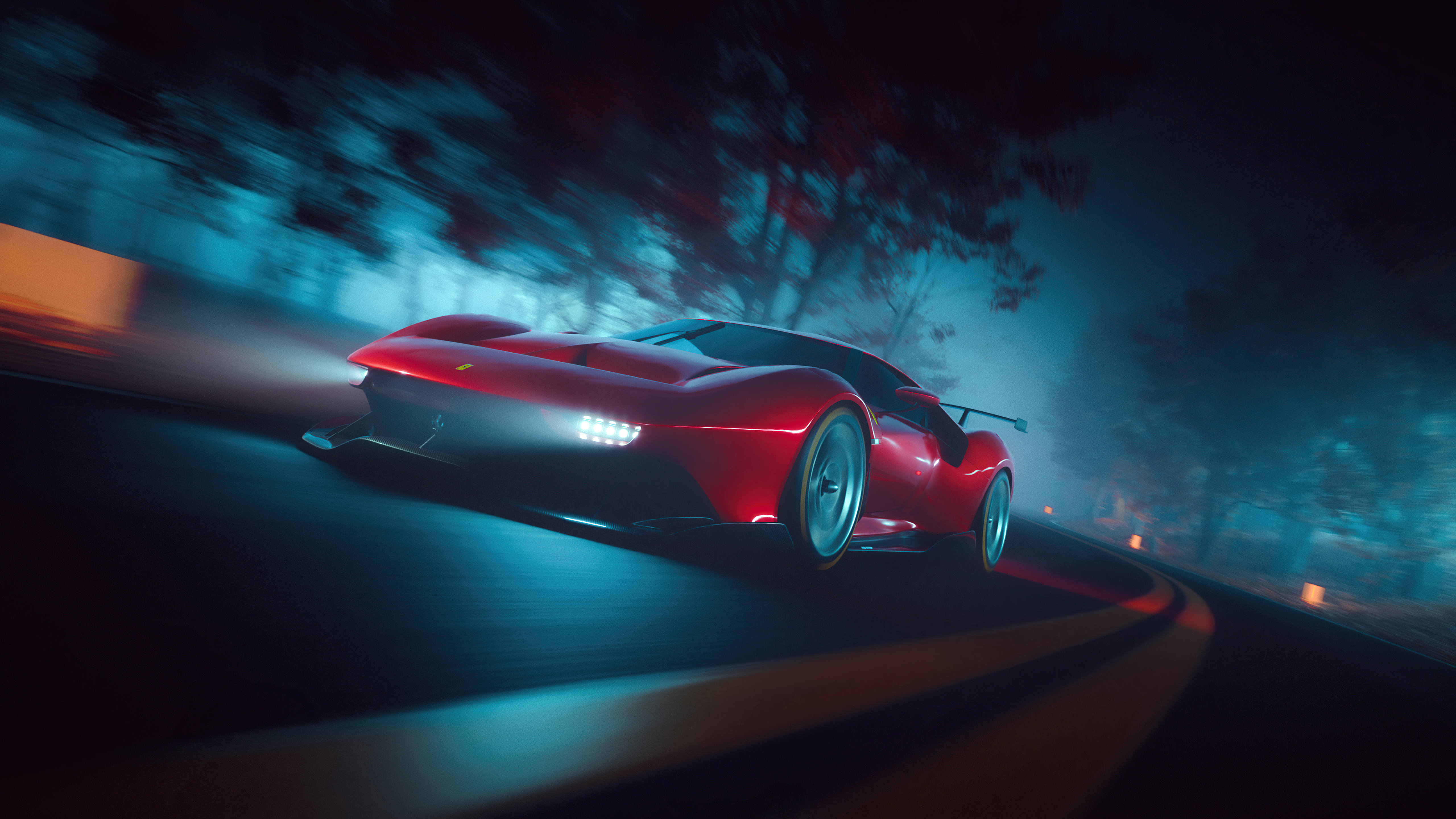 ferrari p80 c cgi 2023 4k 1698679097