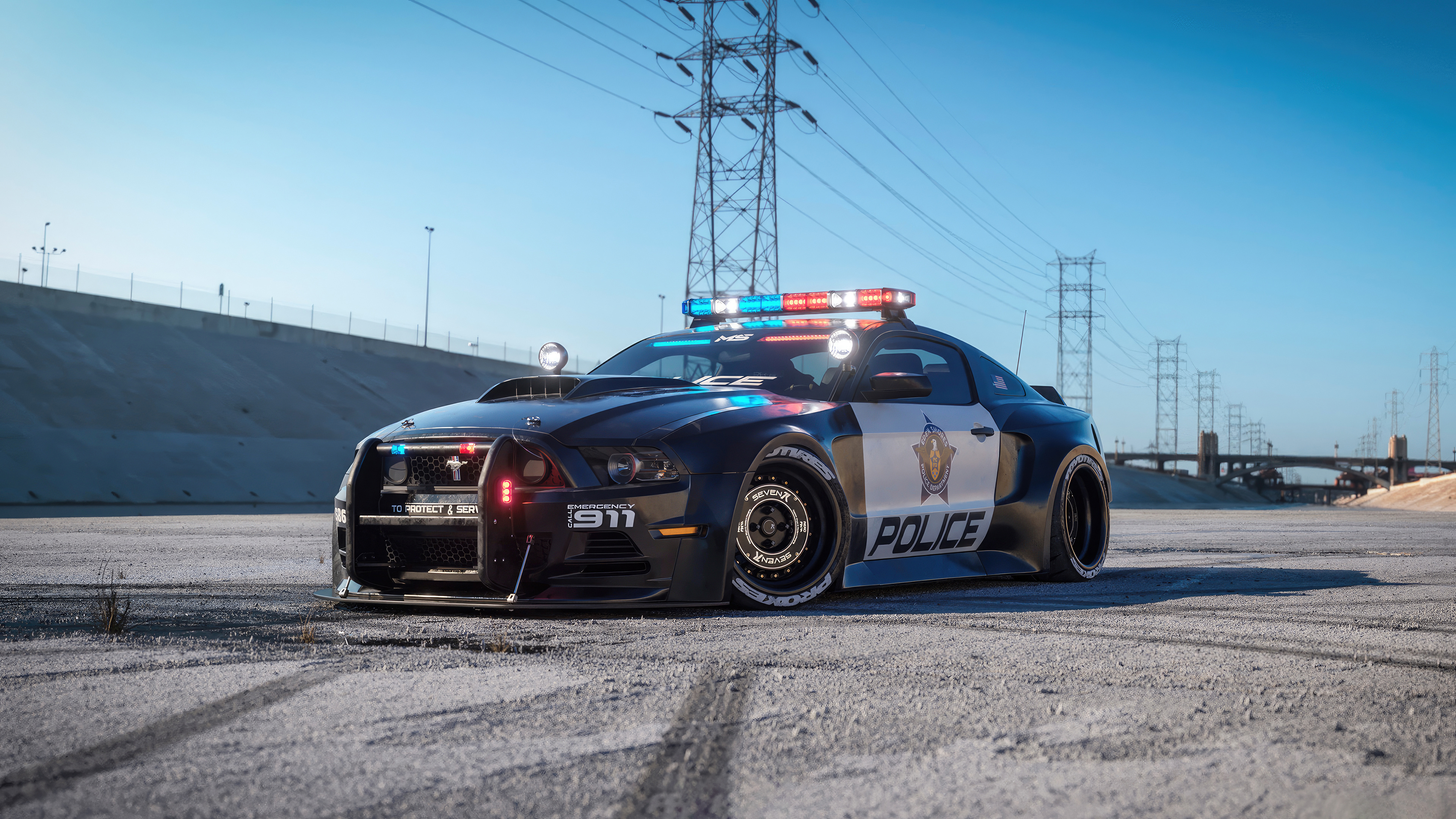 ford mustang police interceptor cgi 1698354025