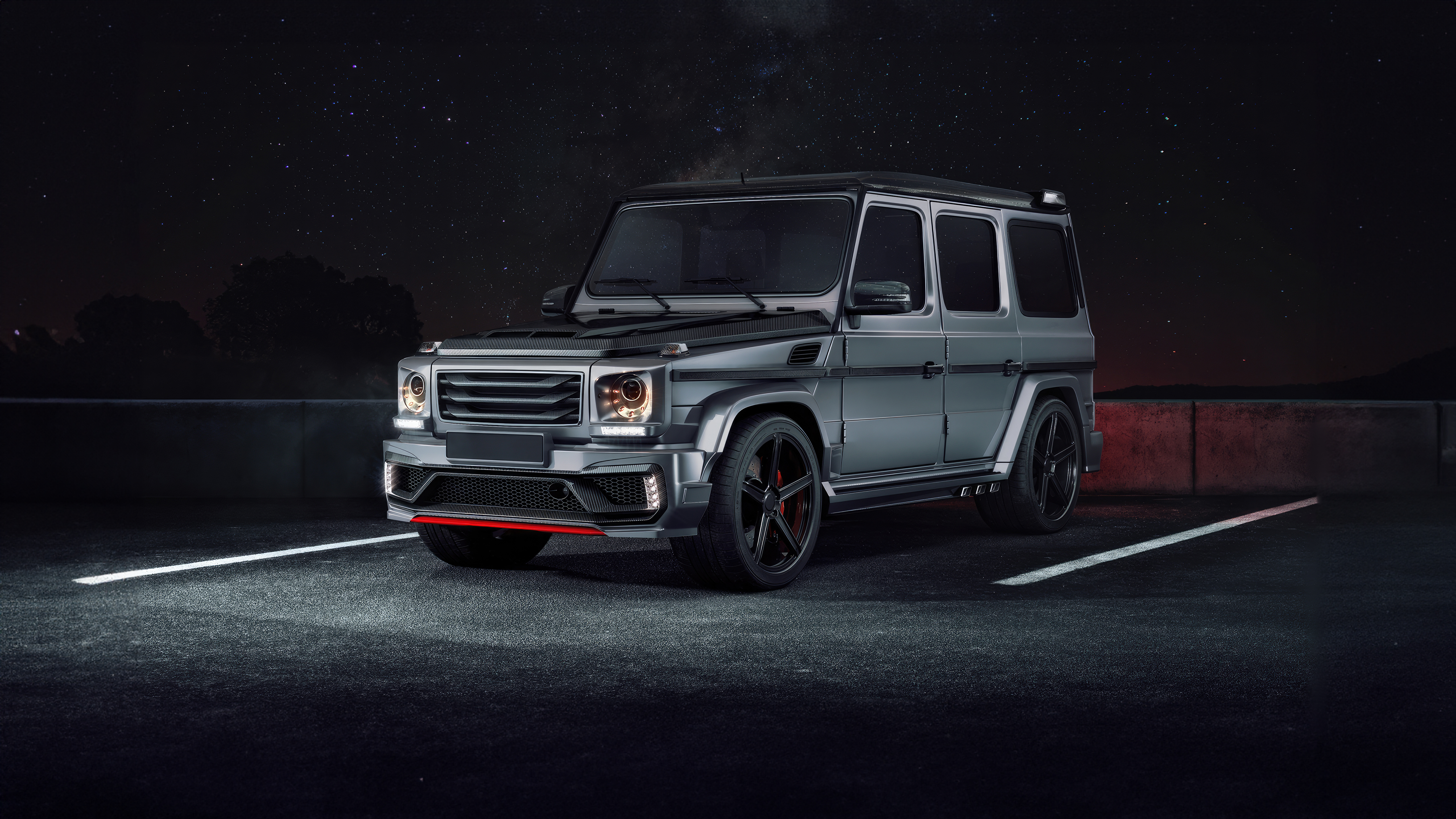 grey g wagon 4k 1698179731