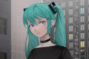 hatsune miku vocaloud twintails 4k 1696231506