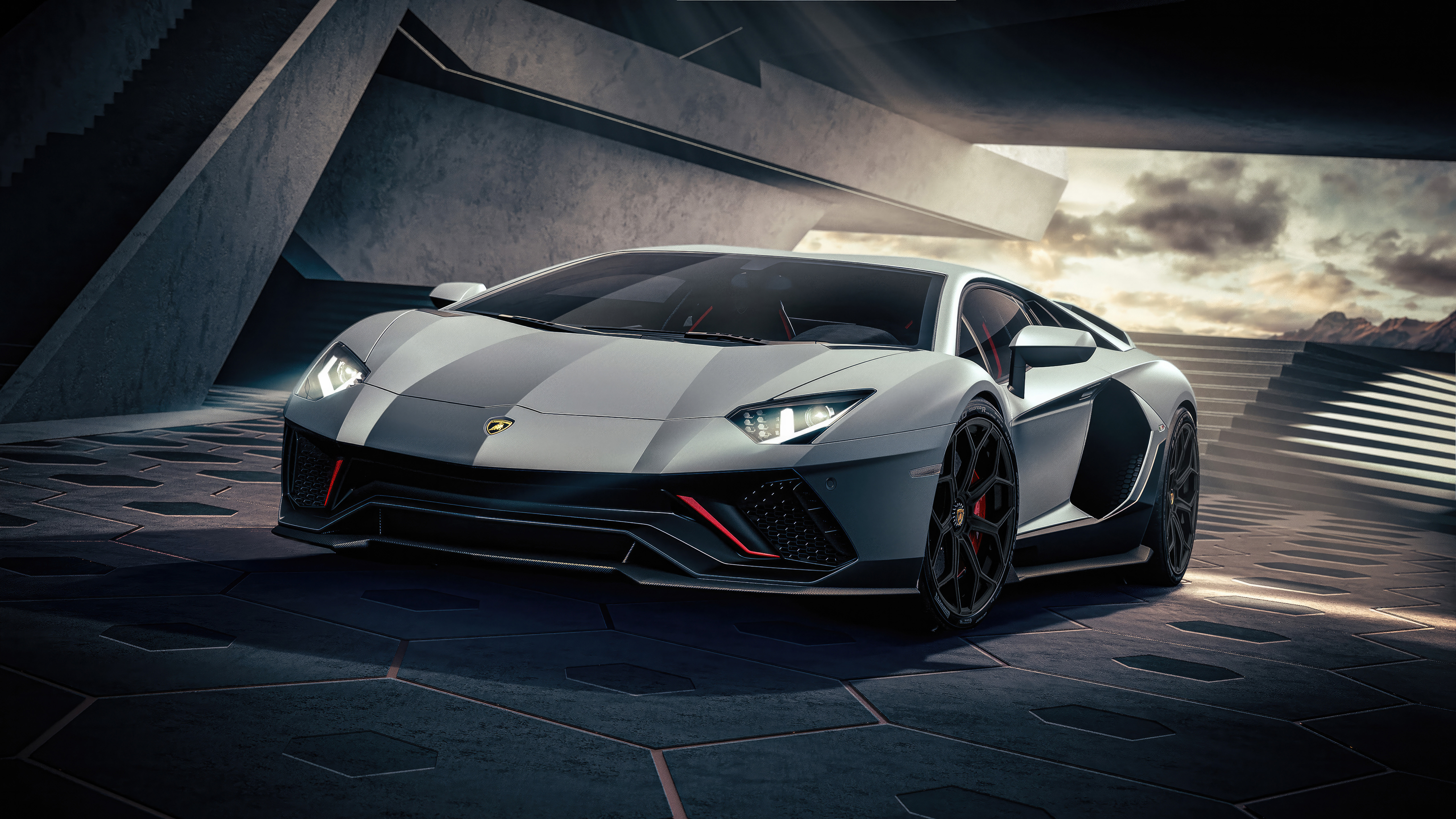 lamborghini aventador ultimae dynamic 4k 1697714327