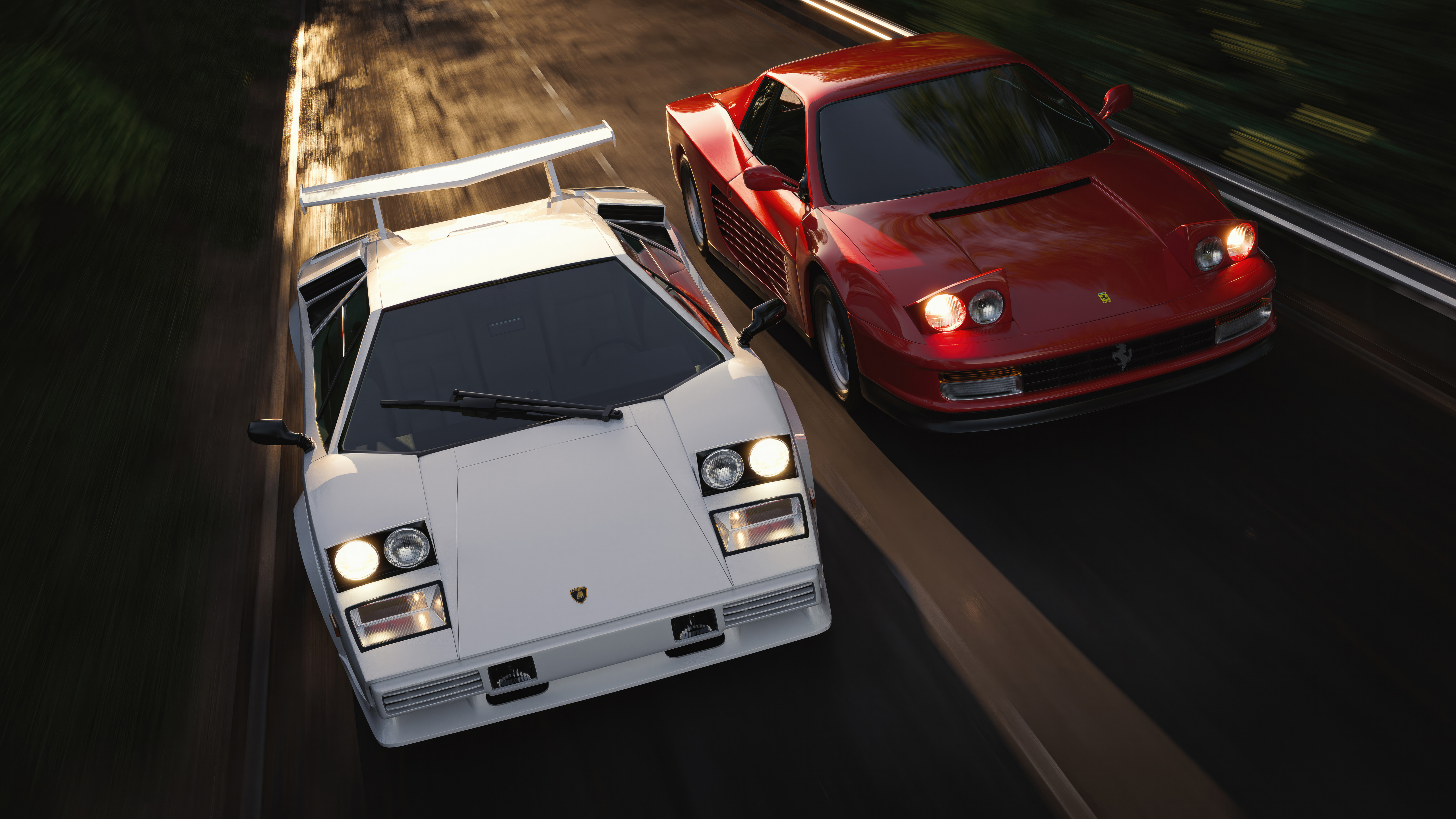 lamborghini countach and ferrari 1698235811