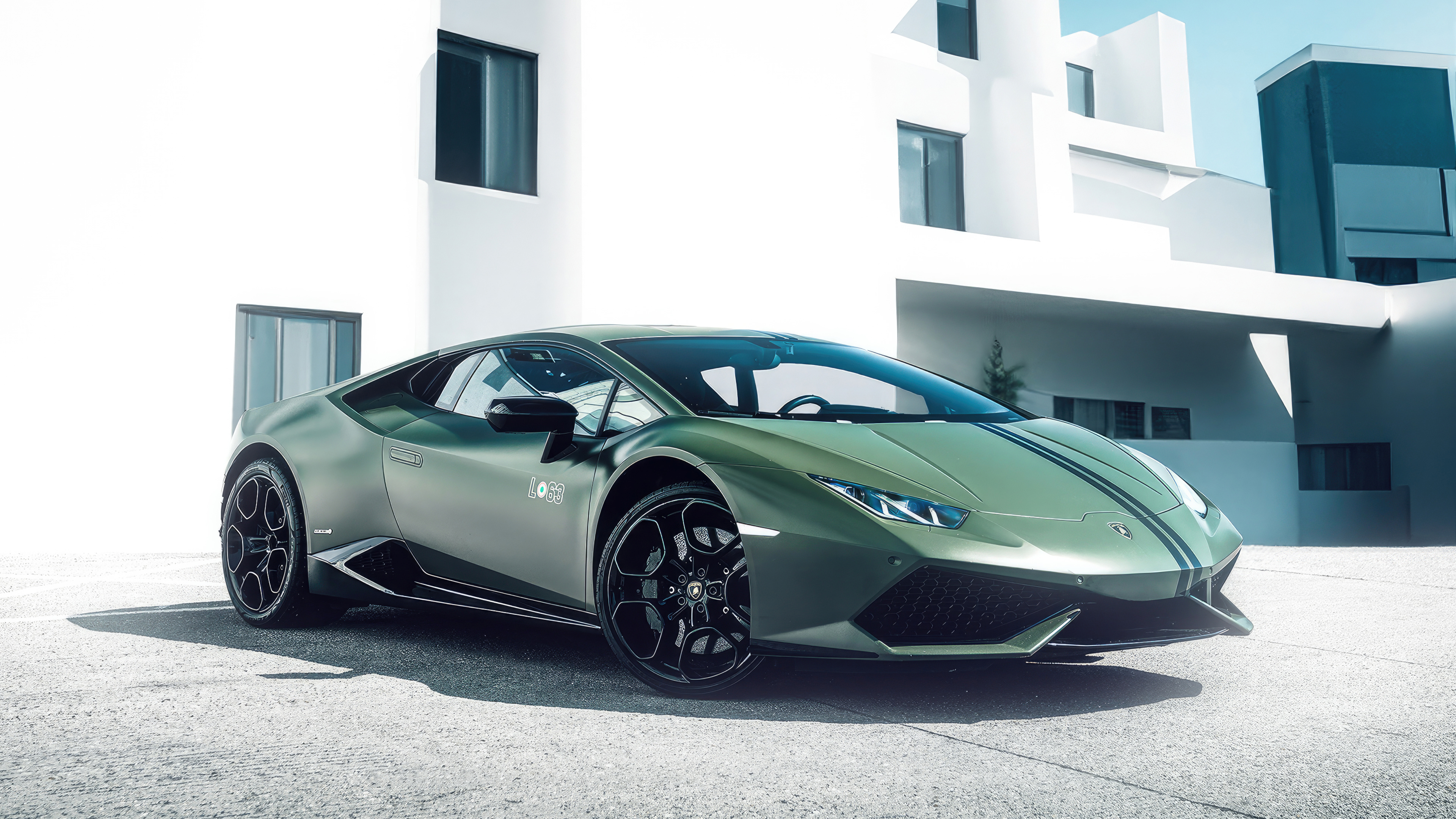 lamborghini huracan green beast 4k 1697839864