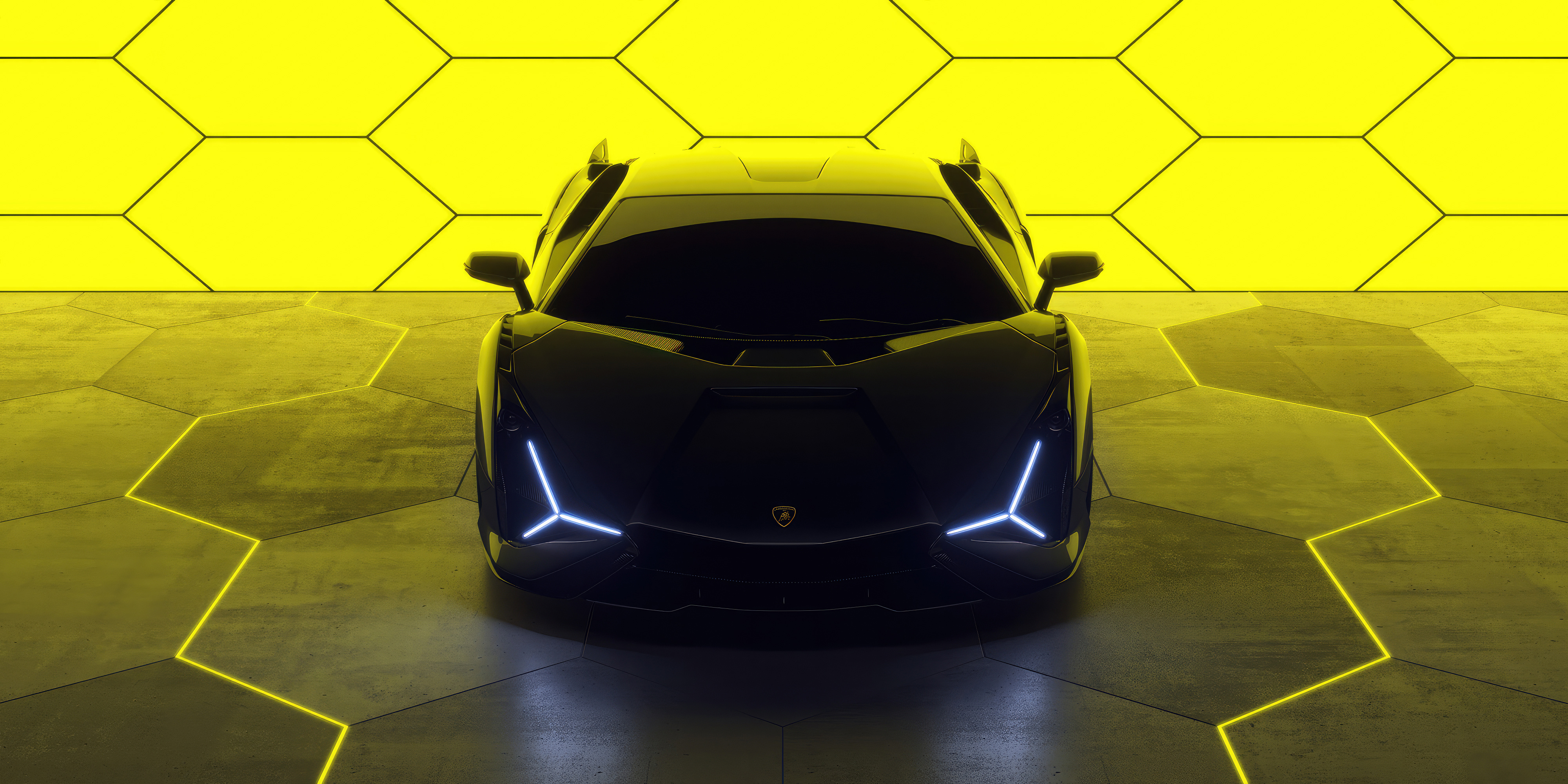 lamborghini sian fluorescent 1698357984