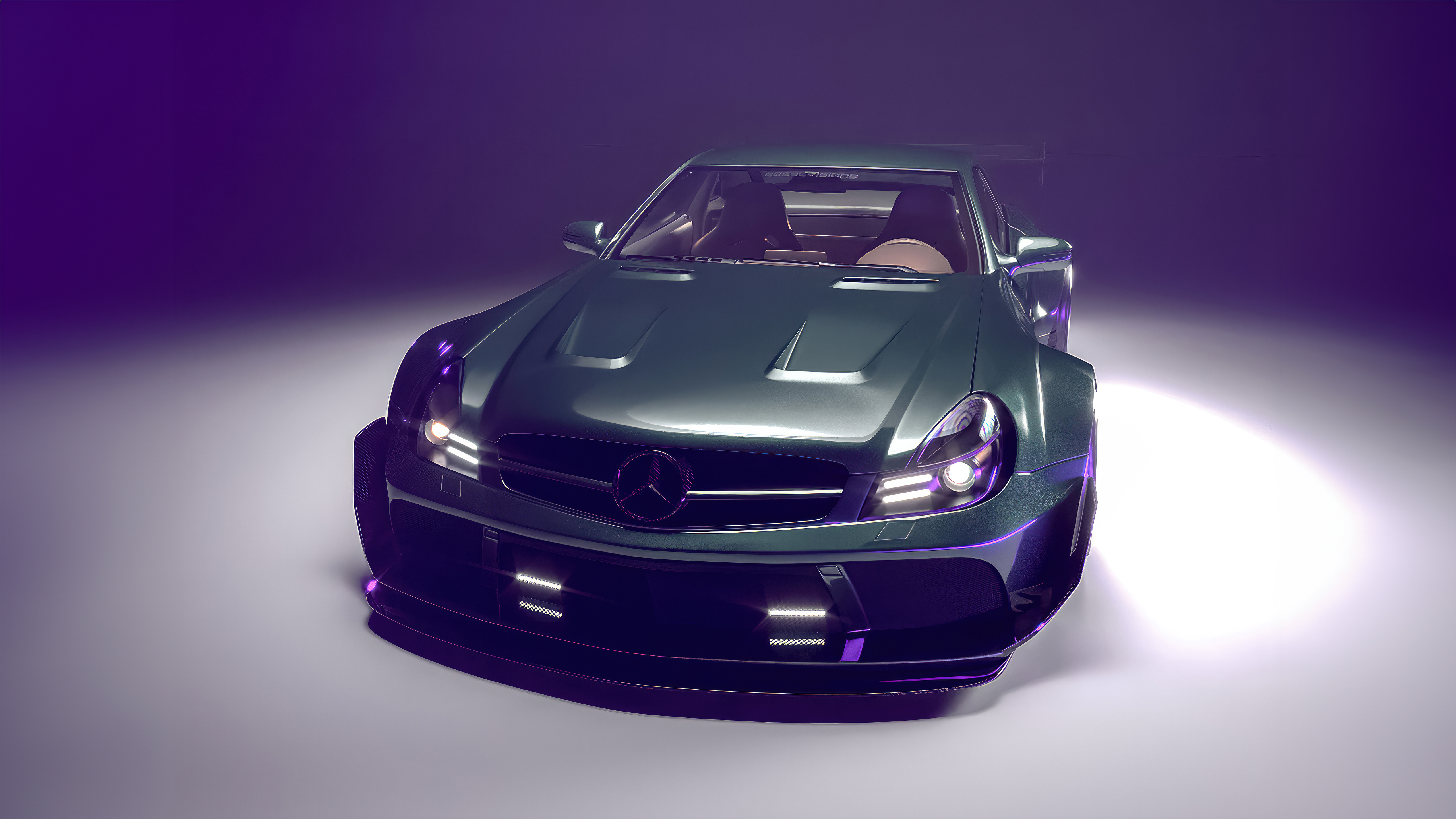 mercedes benz sl69 amg black series 4k 1698235815