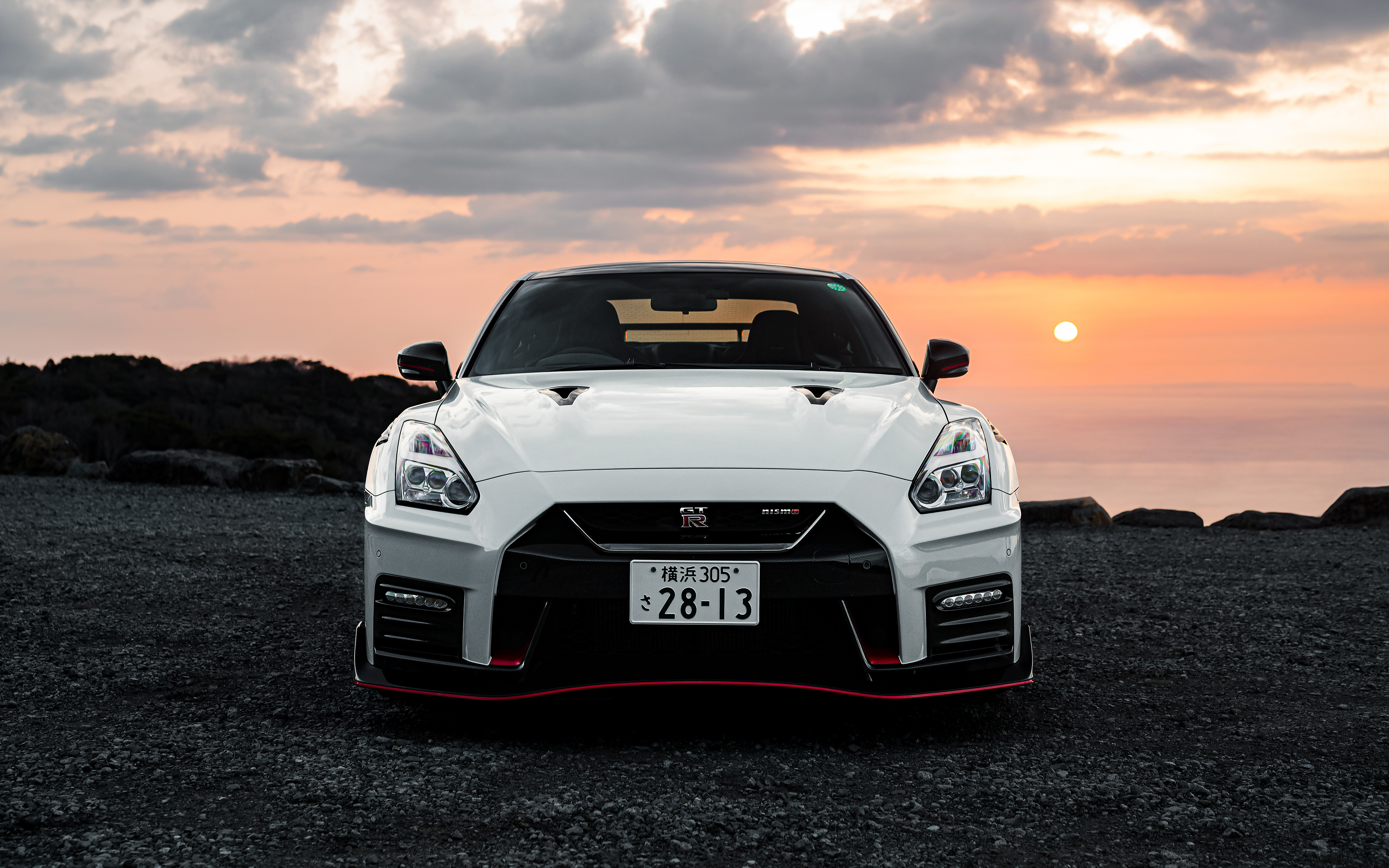 nissan gt r nismo car road 4k 1698705593