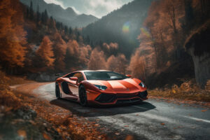 orange lamborghini aventador car 1697839863