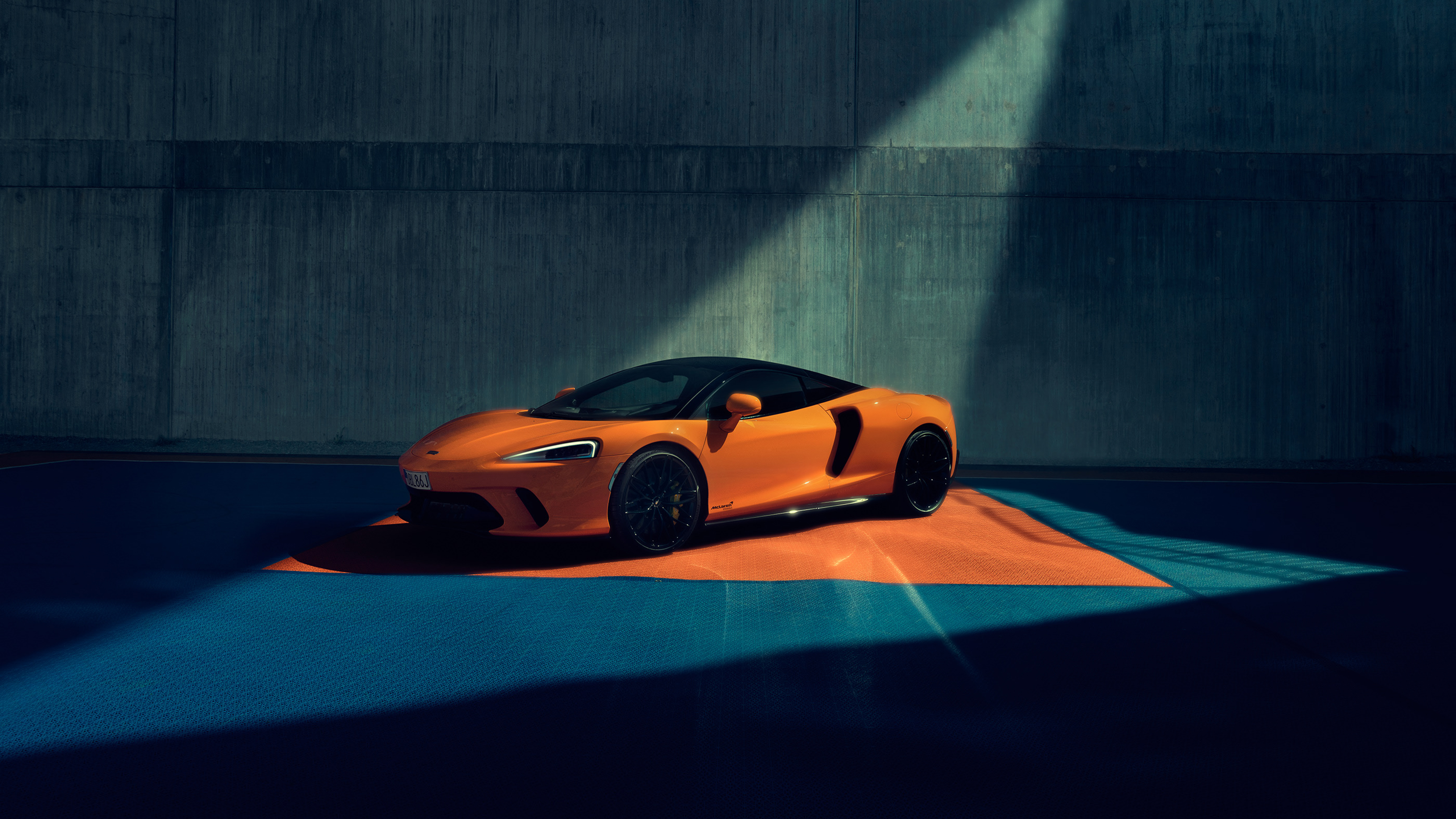 orange mclaren gt 4k 1698228641