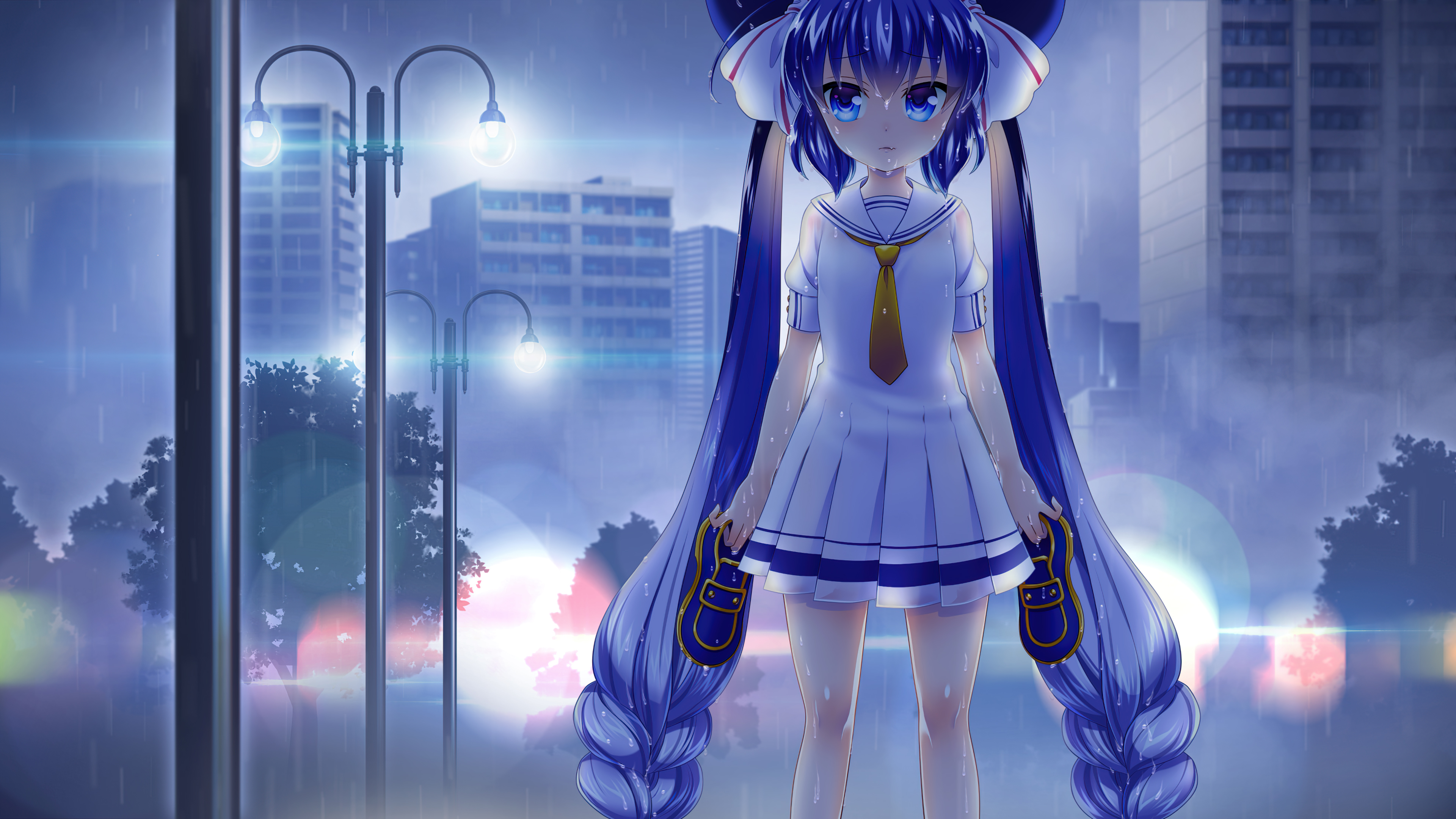 otomachi una rainy night vocaloid 4k 1696346192