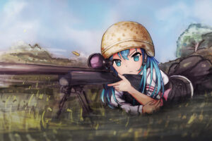 pubg anime girl 4k 1696333831