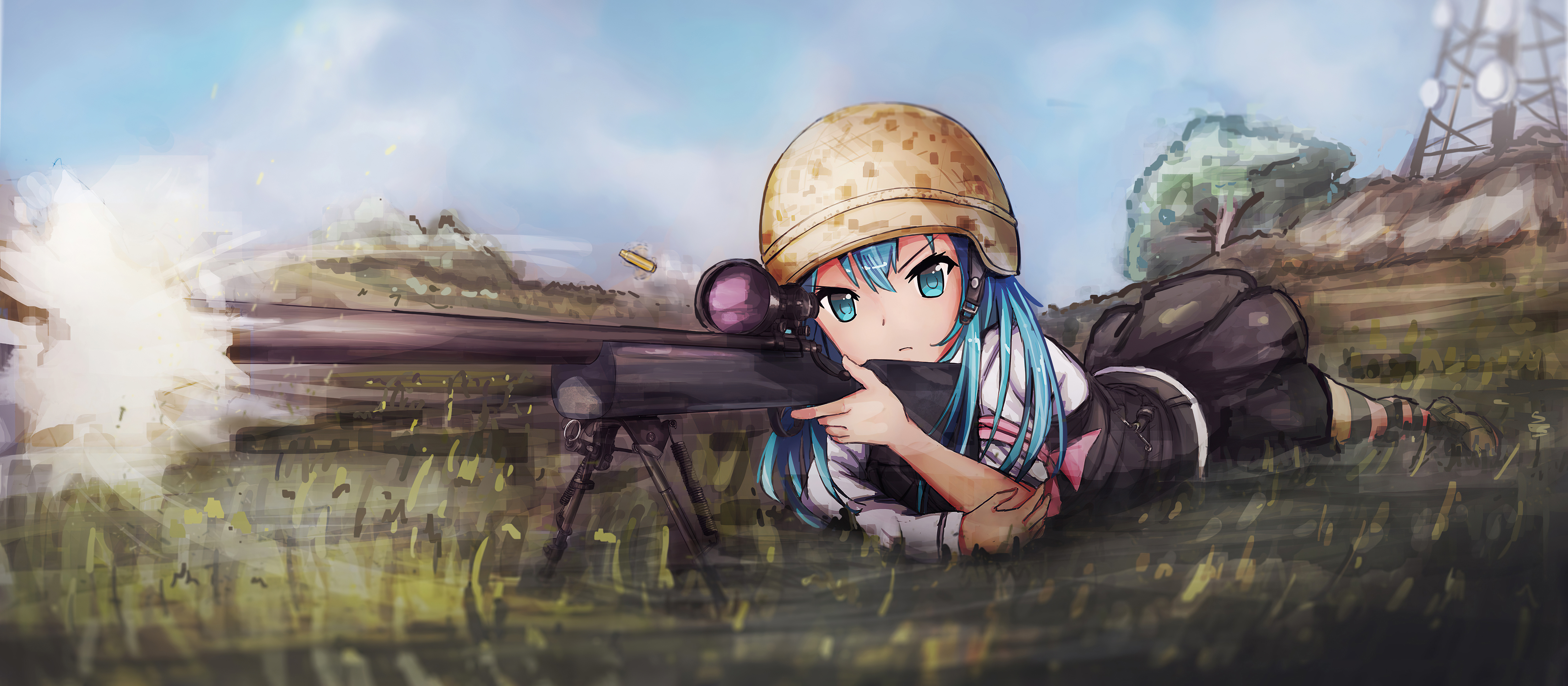 pubg anime girl 4k 1696333831