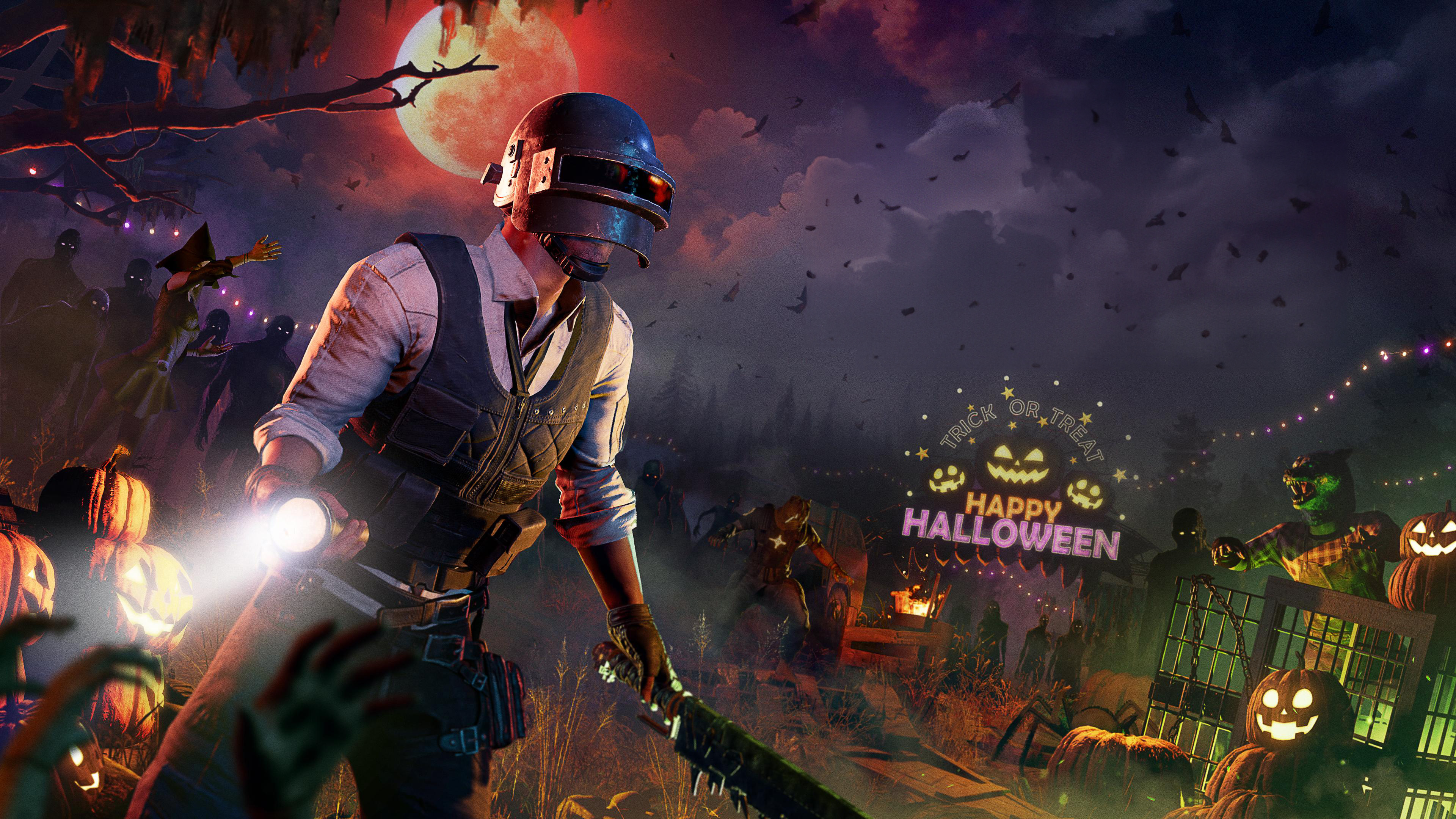 pubg halloween gaming 4k 1698783780