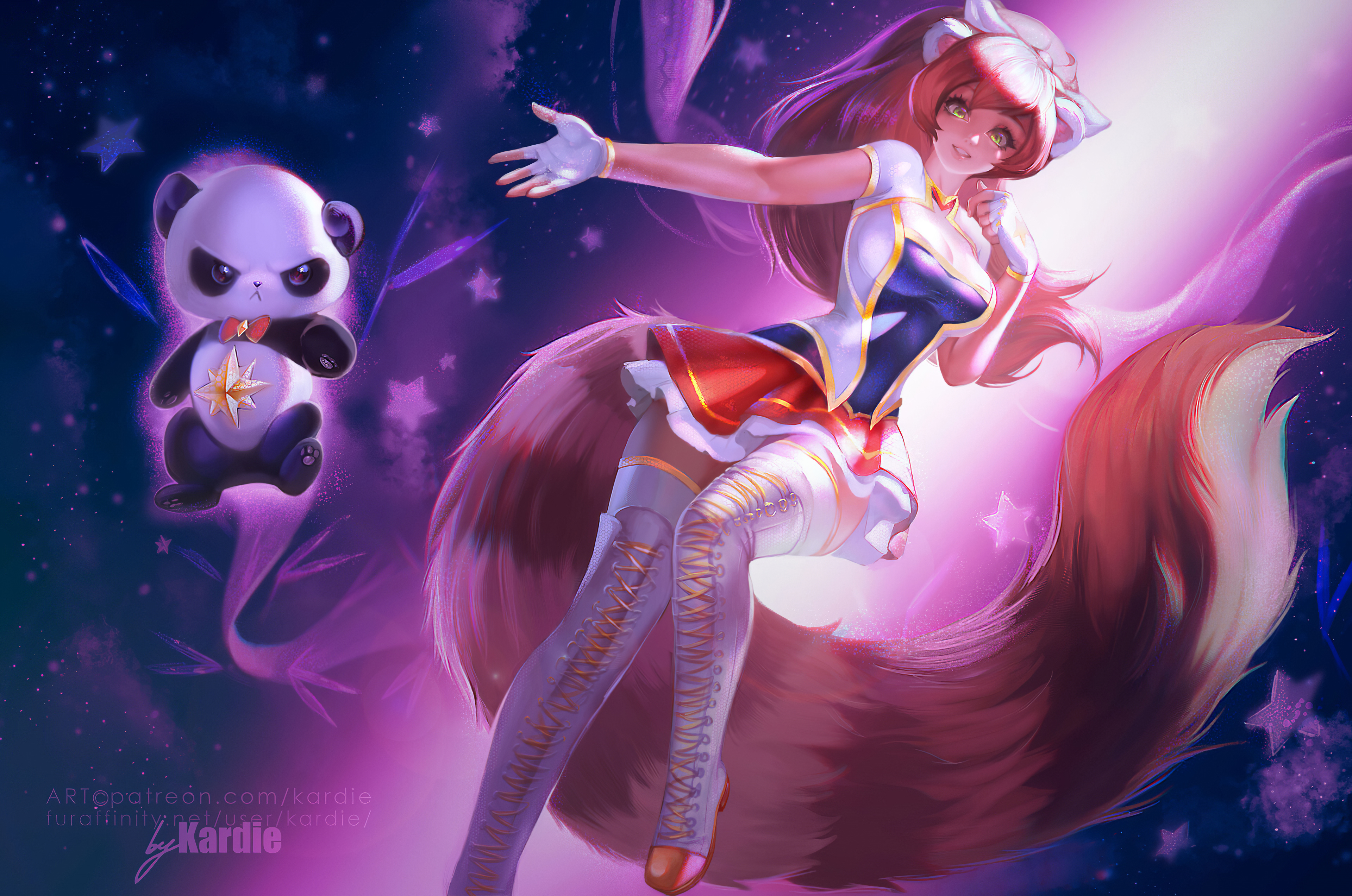 red panda mei anime girl 4k 1696845231