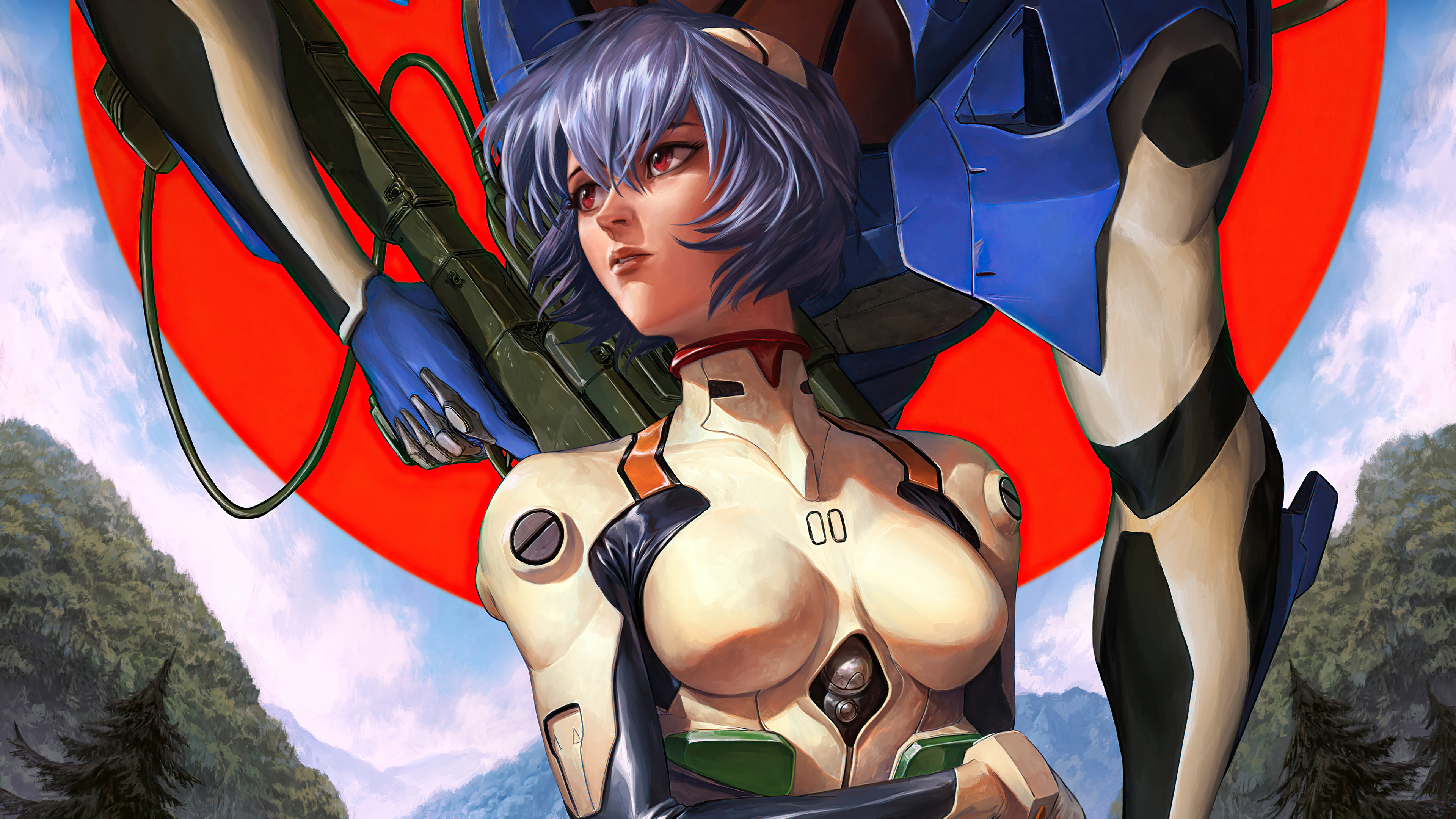 rei ayanami neon genesis evangelion 4k 1696367191