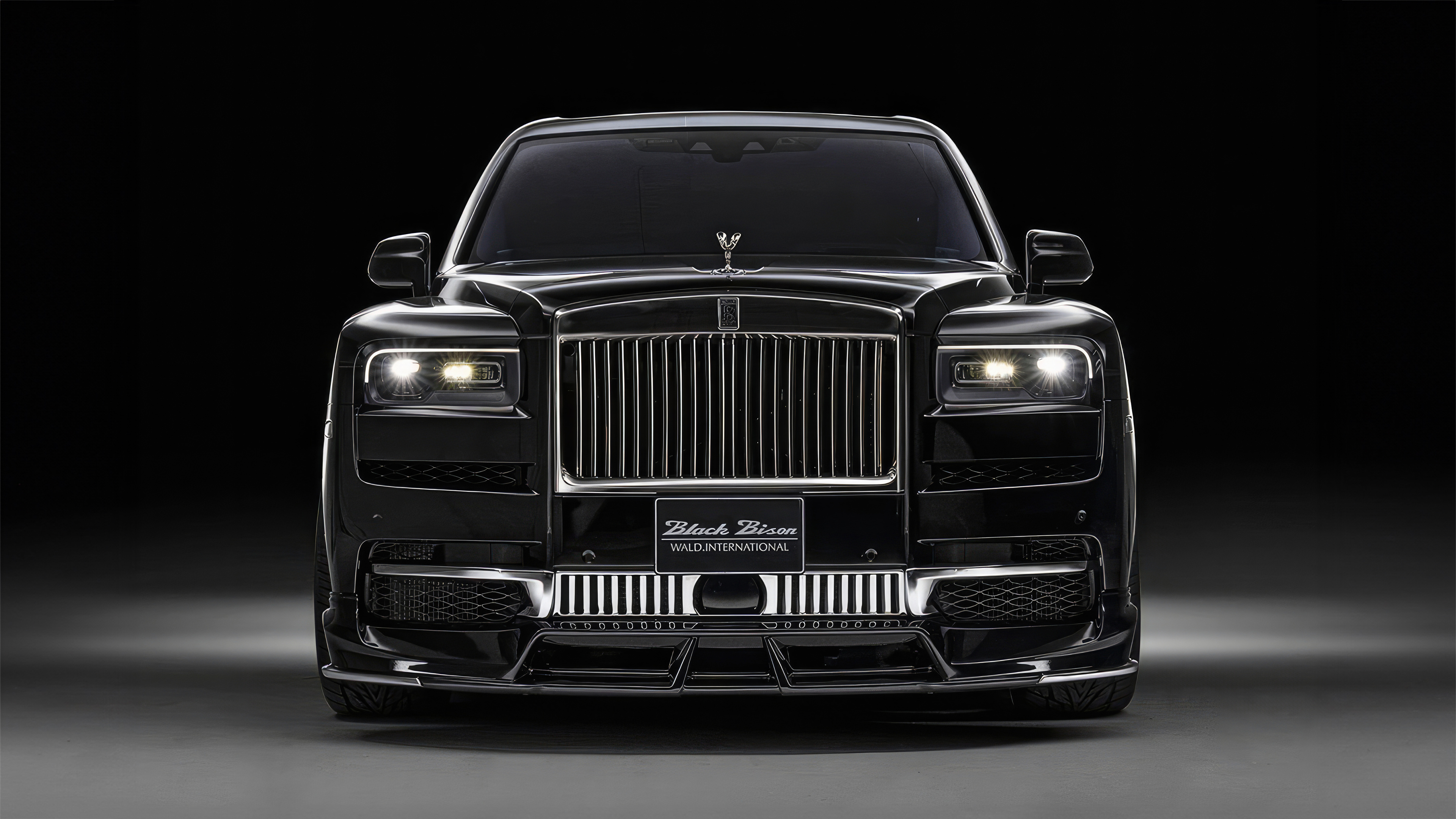 rolls royce cullinan sports line black bison edition 4k 1698226342