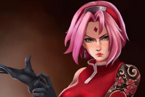 sakura haruno from naruto anime 4k 1696877157